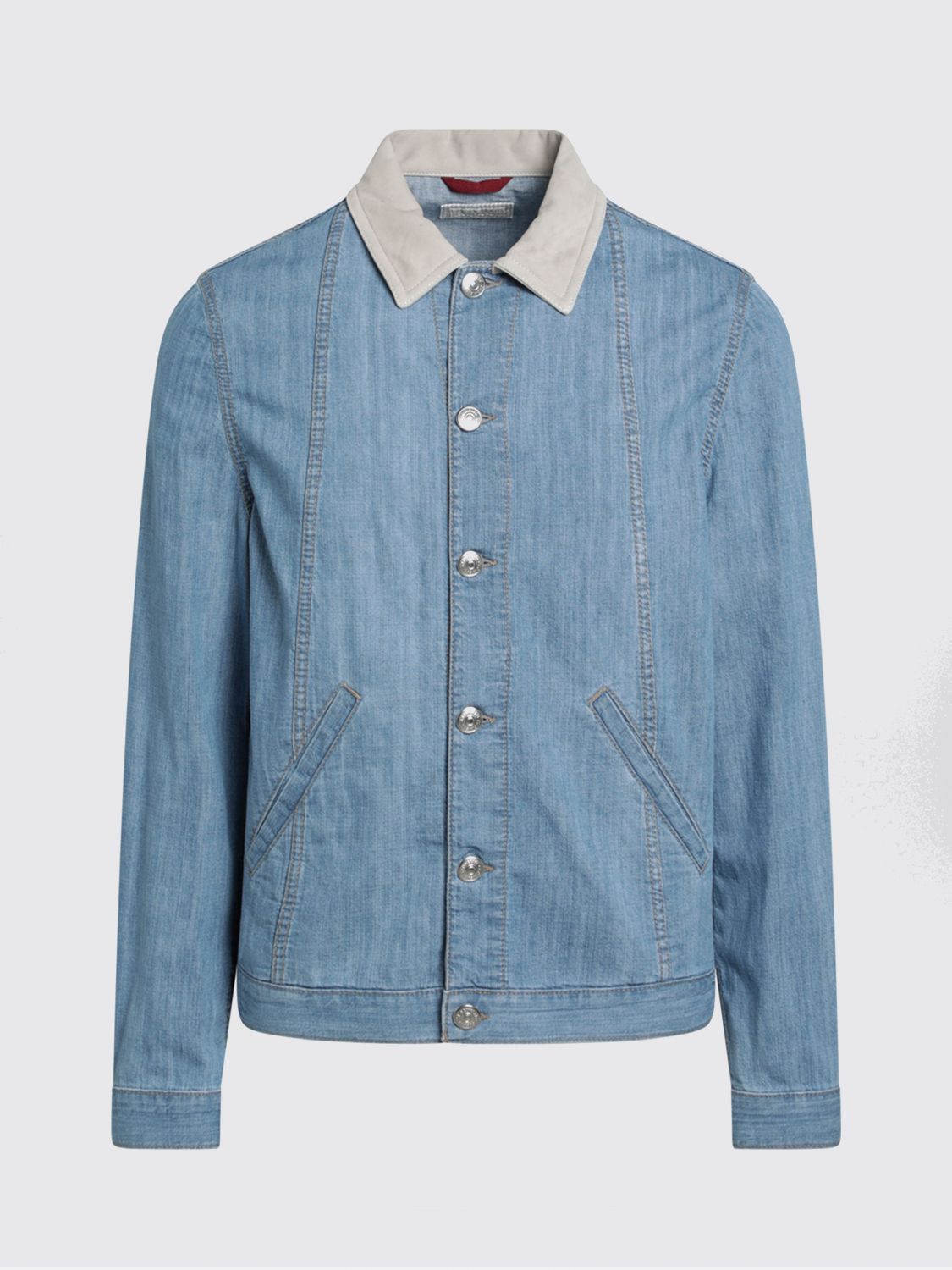 Brunello Cucinelli Brunello Cucinelli Jacket Men Blue 1 Size US M / EU 48-50 / 2 - 2 Thumbnail