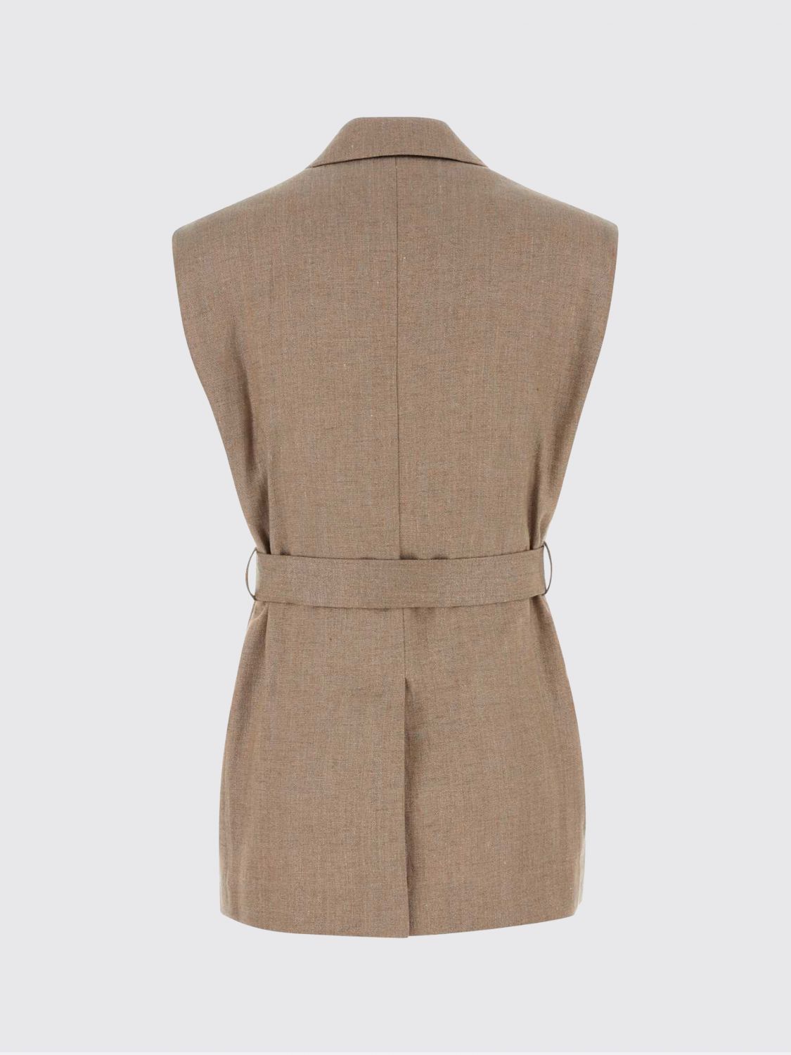 Brunello Cucinelli Brunello Cucinelli Waistcoat Woman Pink Size M / US 6-8 / IT 42-44 - 3 Thumbnail