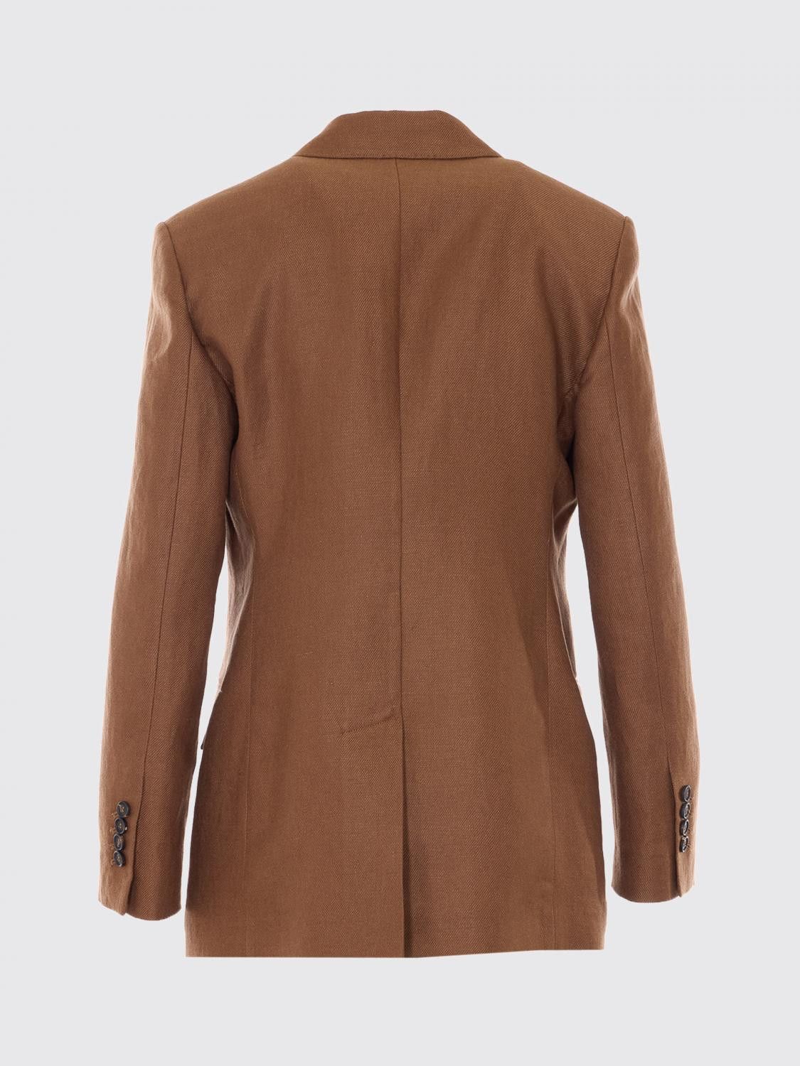 Brunello Cucinelli Brunello Cucinelli Jacket Woman Brown Size M / US 6-8 / IT 42-44 - 3 Thumbnail