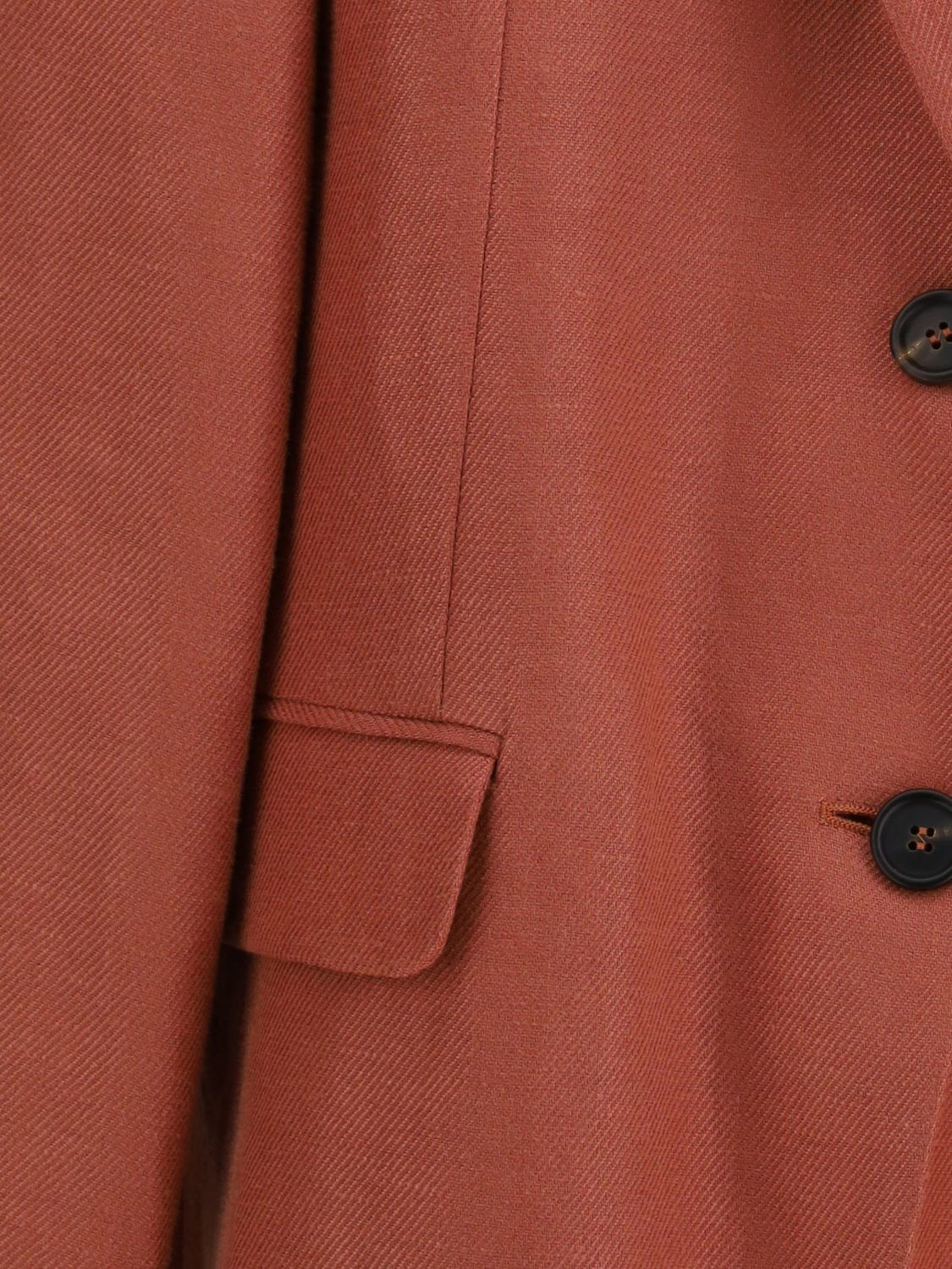 Brunello Cucinelli Brunello Cucinelli Jacket Woman Orange Size S / US 4 / IT 40 - 4 Thumbnail