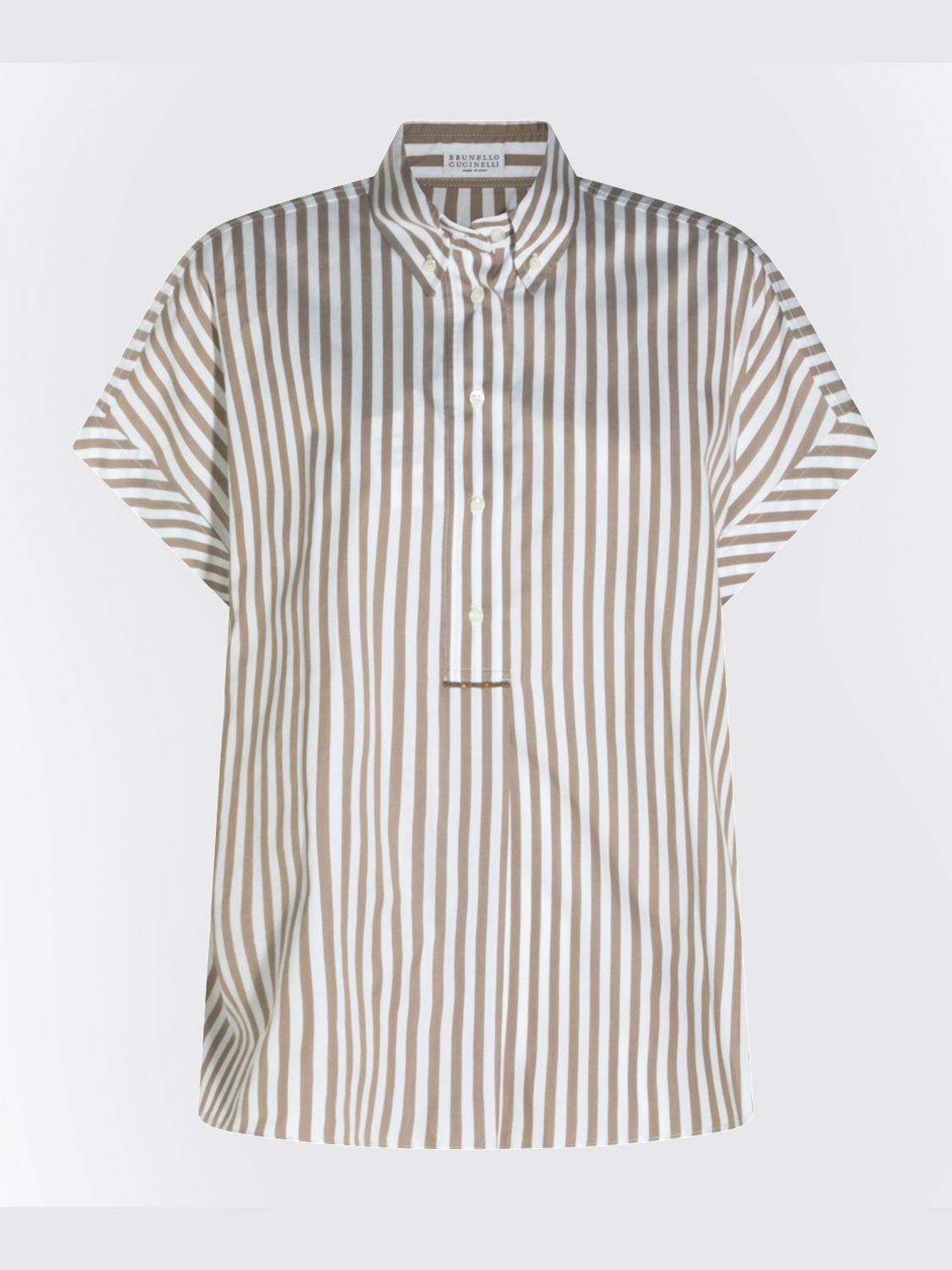 Brunello Cucinelli Brunello Cucinelli Shirt Woman Brown Size XS / US 0-2 / IT 36-38 - 2 Thumbnail