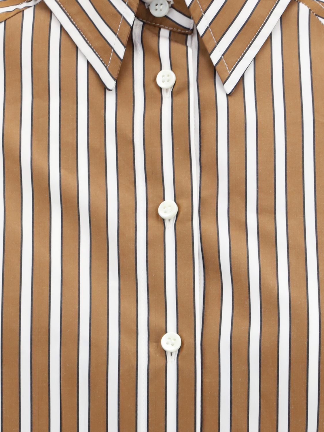 Brunello Cucinelli Brunello Cucinelli Shirt Woman Brown Size M / US 6-8 / IT 42-44 - 4 Thumbnail
