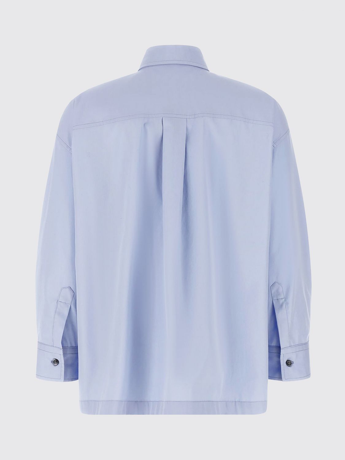 Brunello Cucinelli Brunello Cucinelli Shirt Woman Blue Size S / US 4 / IT 40 - 3 Thumbnail