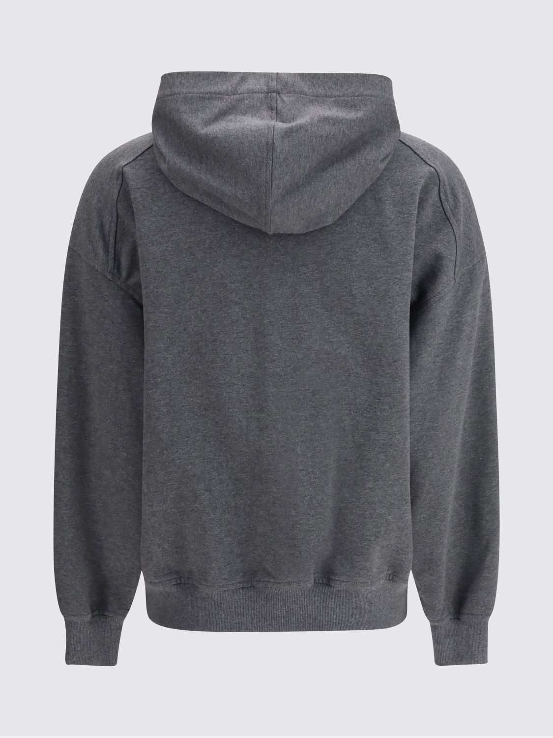 Brunello Cucinelli Brunello Cucinelli Sweatshirt Woman Grey Size L / US 10 / IT 46 - 3 Thumbnail