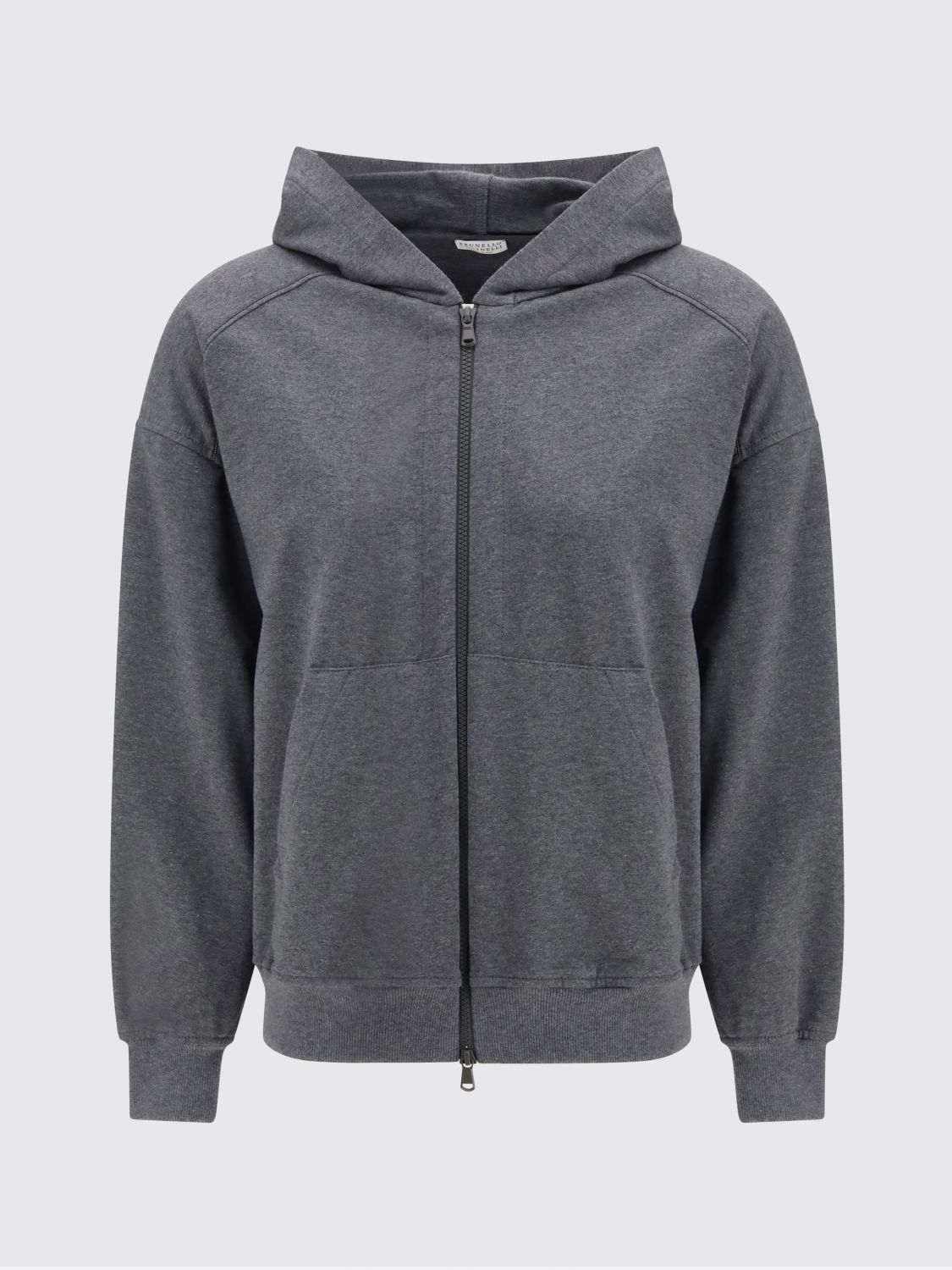 Brunello Cucinelli Brunello Cucinelli Sweatshirt Woman Grey Size S / US 4 / IT 40 - 2 Thumbnail