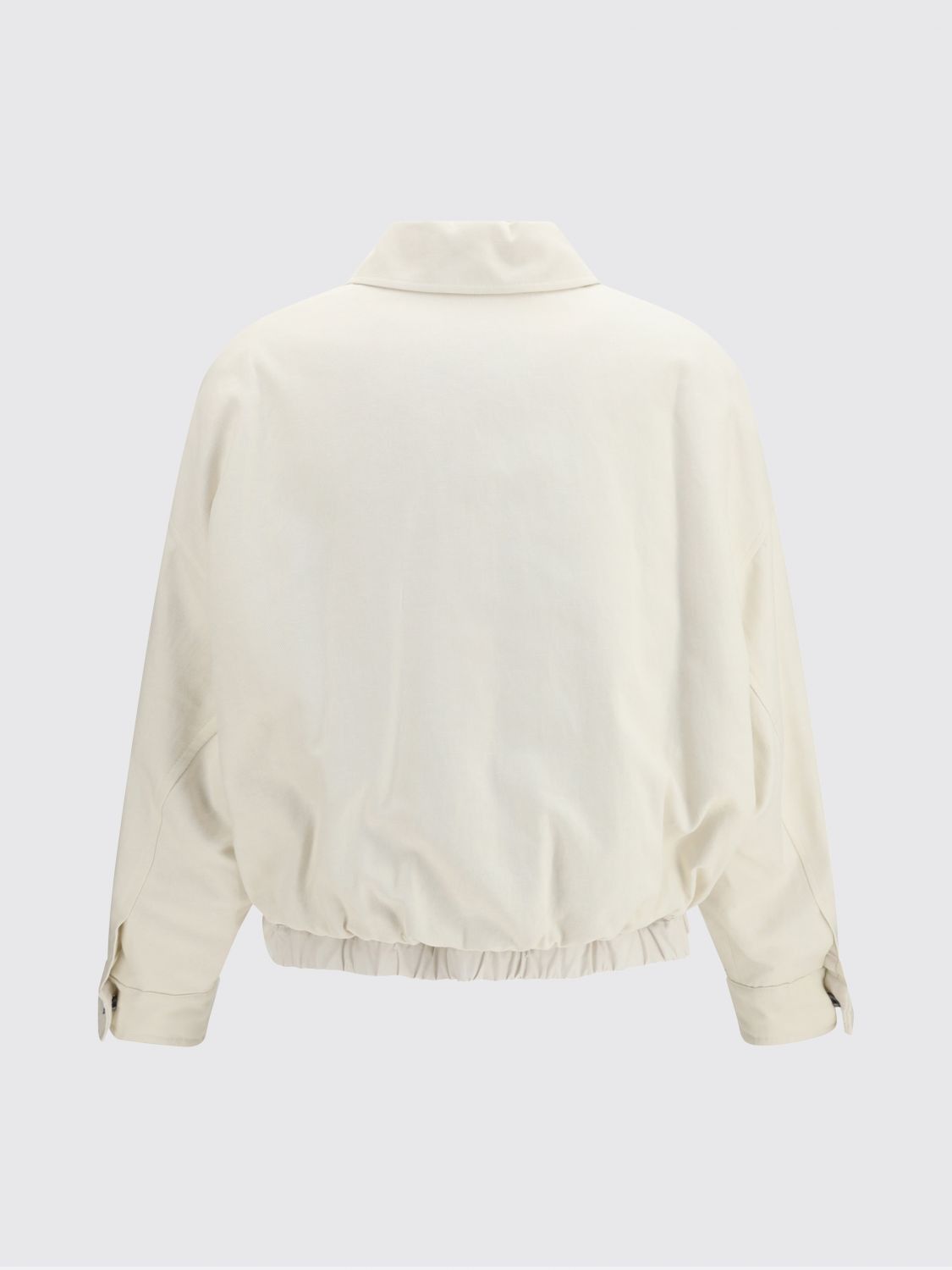 Brunello Cucinelli Brunello Cucinelli Jacket Woman Yellow Cream Size S / US 4 / IT 40 - 3 Thumbnail
