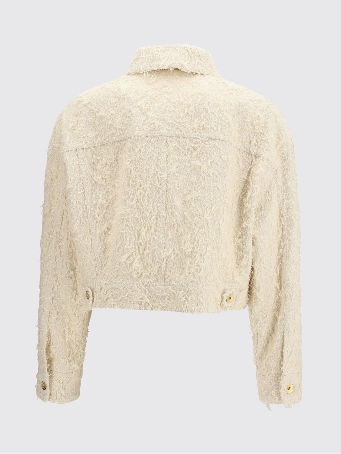 Brunello Cucinelli Brunello Cucinelli Jacket Woman Beige Size M / US 6-8 / IT 42-44 - 3 Thumbnail