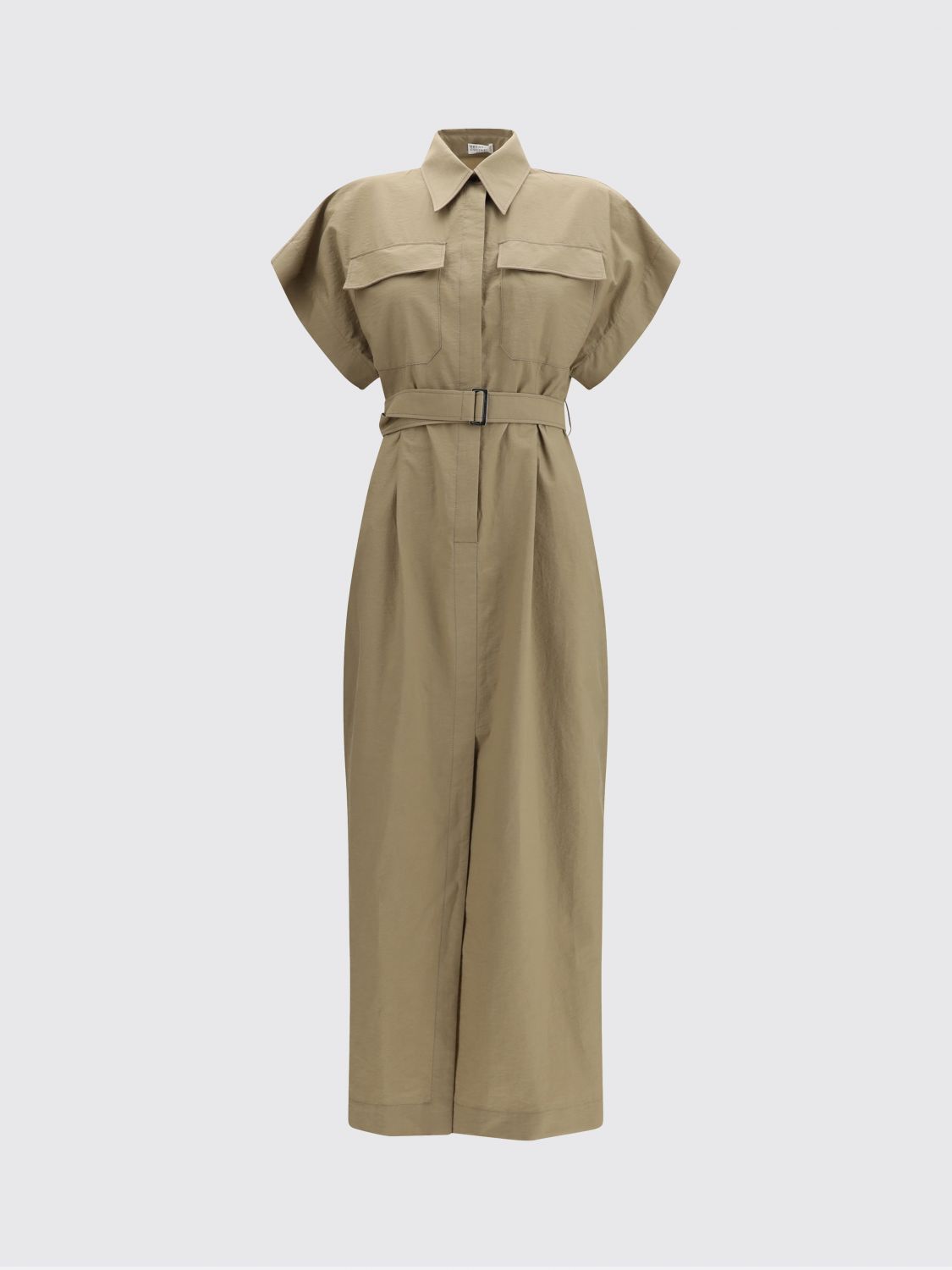 Brunello Cucinelli Brunello Cucinelli Dress Woman Brown Size L / US 10 / IT 46 - 2 Thumbnail