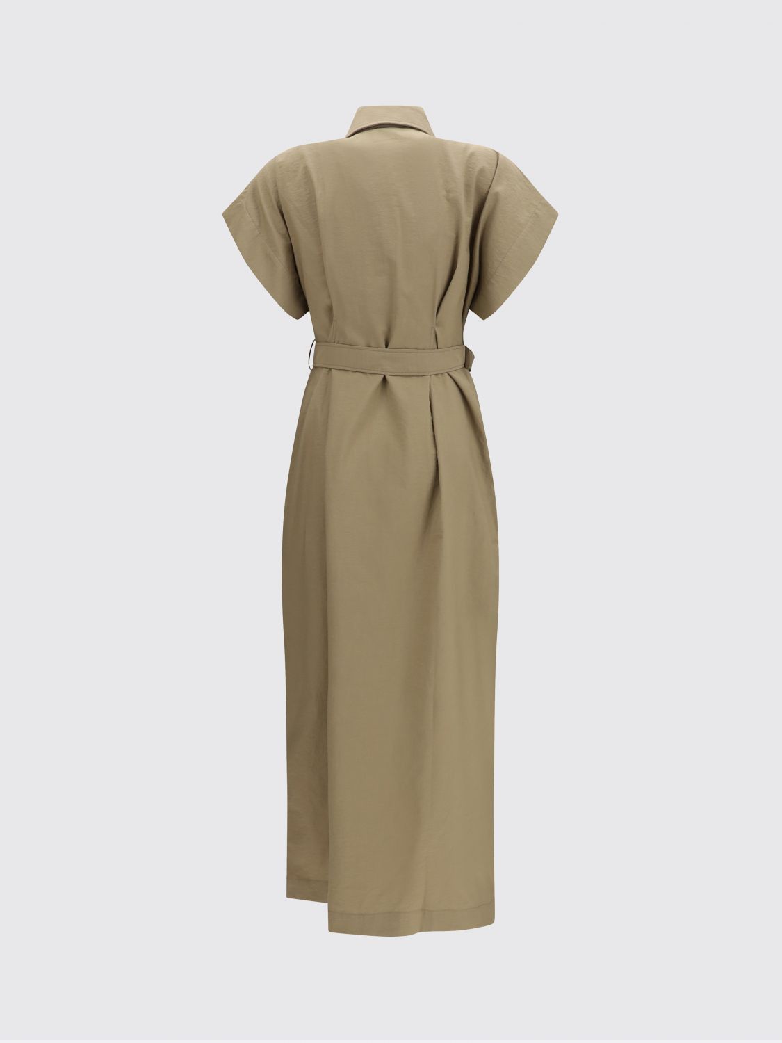 Brunello Cucinelli Brunello Cucinelli Dress Woman Brown Size L / US 10 / IT 46 - 3 Thumbnail