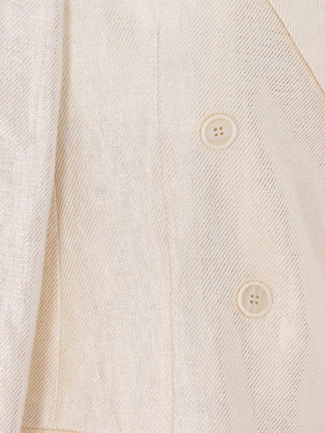 Brunello Cucinelli Brunello Cucinelli Jacket Woman Sand Size XS / US 0-2 / IT 36-38 - 4 Thumbnail