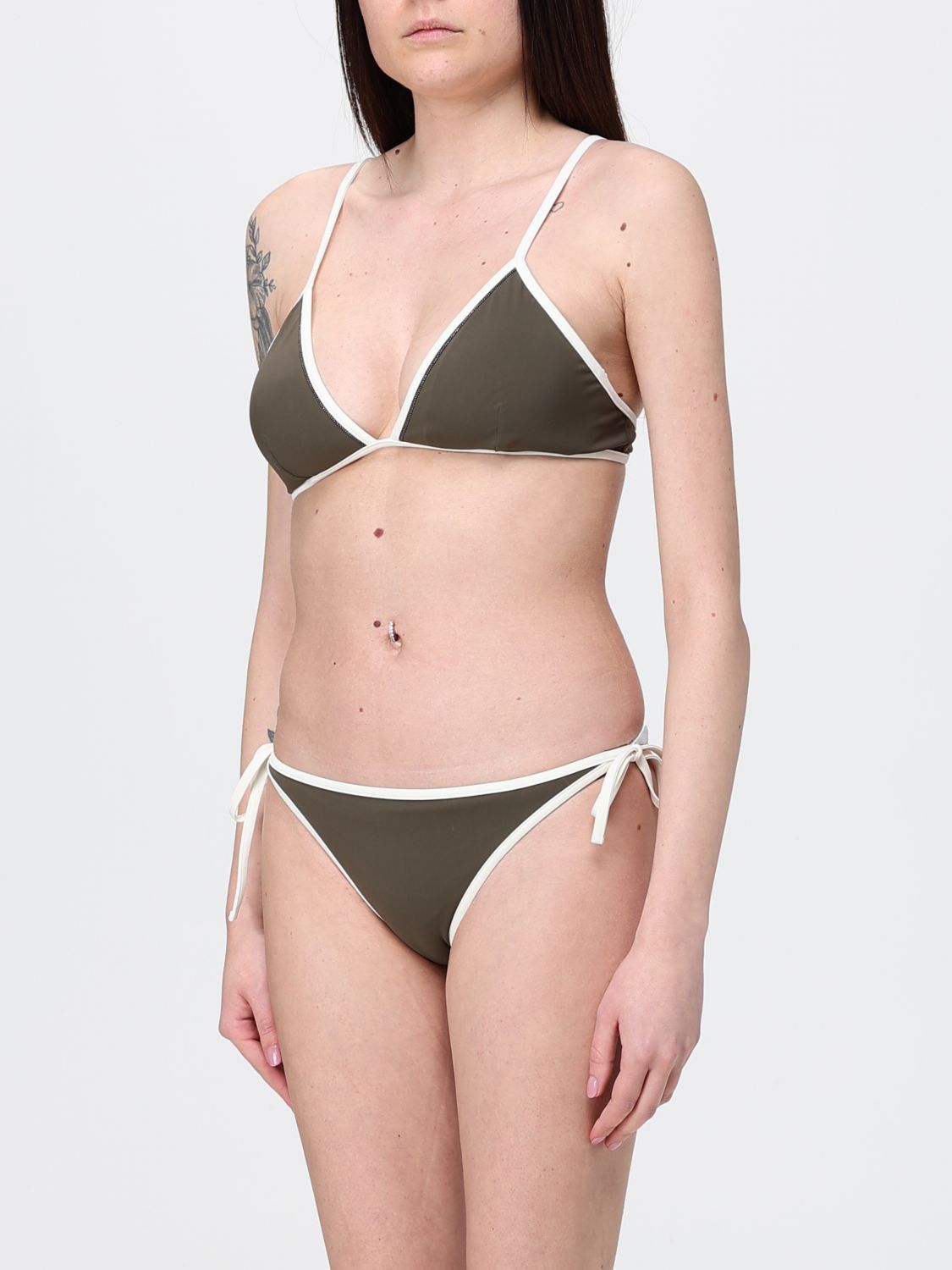 Brunello Cucinelli Brunello Cucinelli Swimsuit Woman Green Size M / US 6-8 / IT 42-44 - 4 Thumbnail