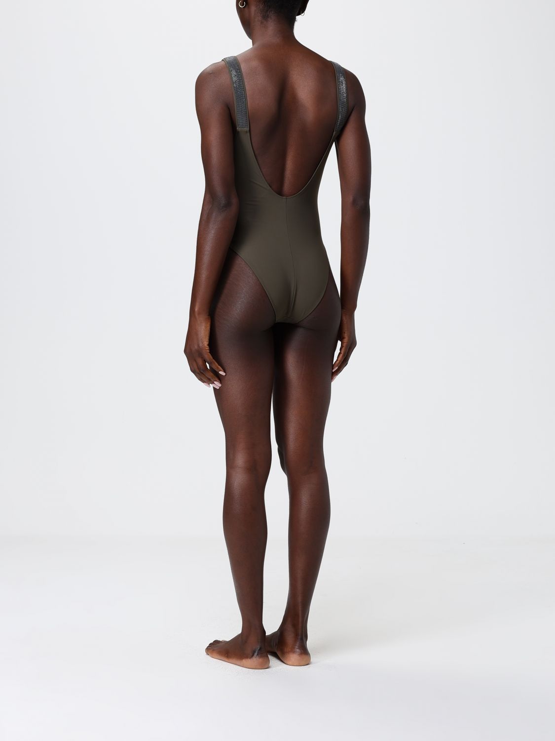 Brunello Cucinelli Brunello Cucinelli Swimsuit Woman Green Size M / US 6-8 / IT 42-44 - 2 Thumbnail