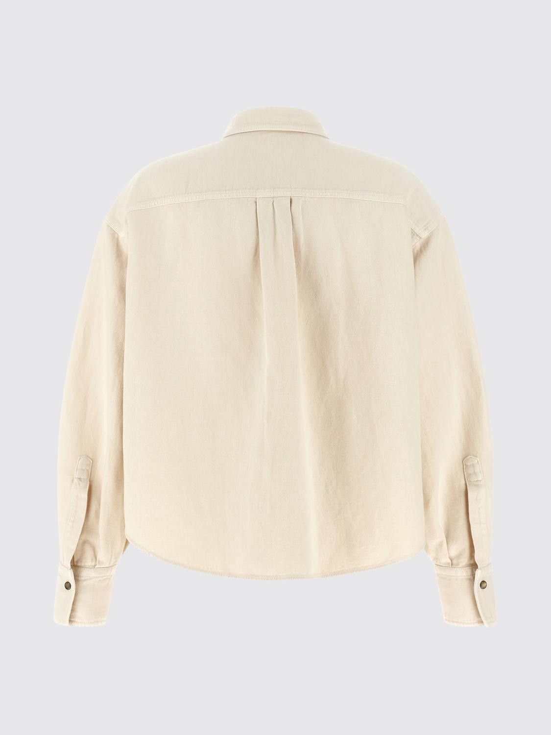 Brunello Cucinelli Brunello Cucinelli Shirt Woman Beige Size S / US 4 / IT 40 - 3 Thumbnail