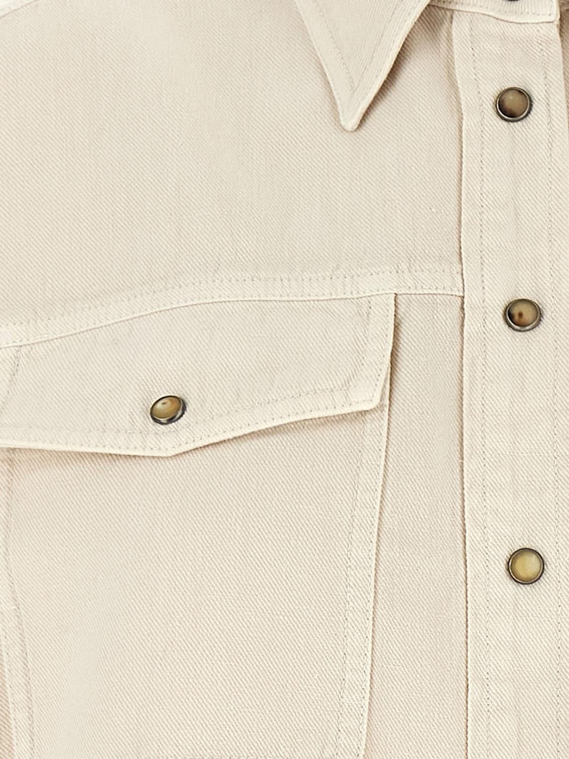 Brunello Cucinelli Brunello Cucinelli Shirt Woman Beige Size S / US 4 / IT 40 - 4 Thumbnail
