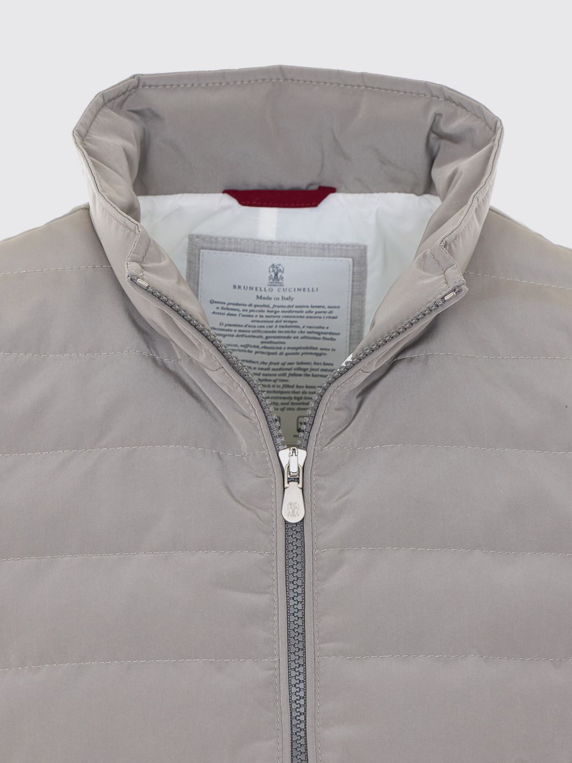 Brunello Cucinelli Brunello Cucinelli Suit Vest Men Kaki Size US XL / EU 56 / 4 - 4 Thumbnail