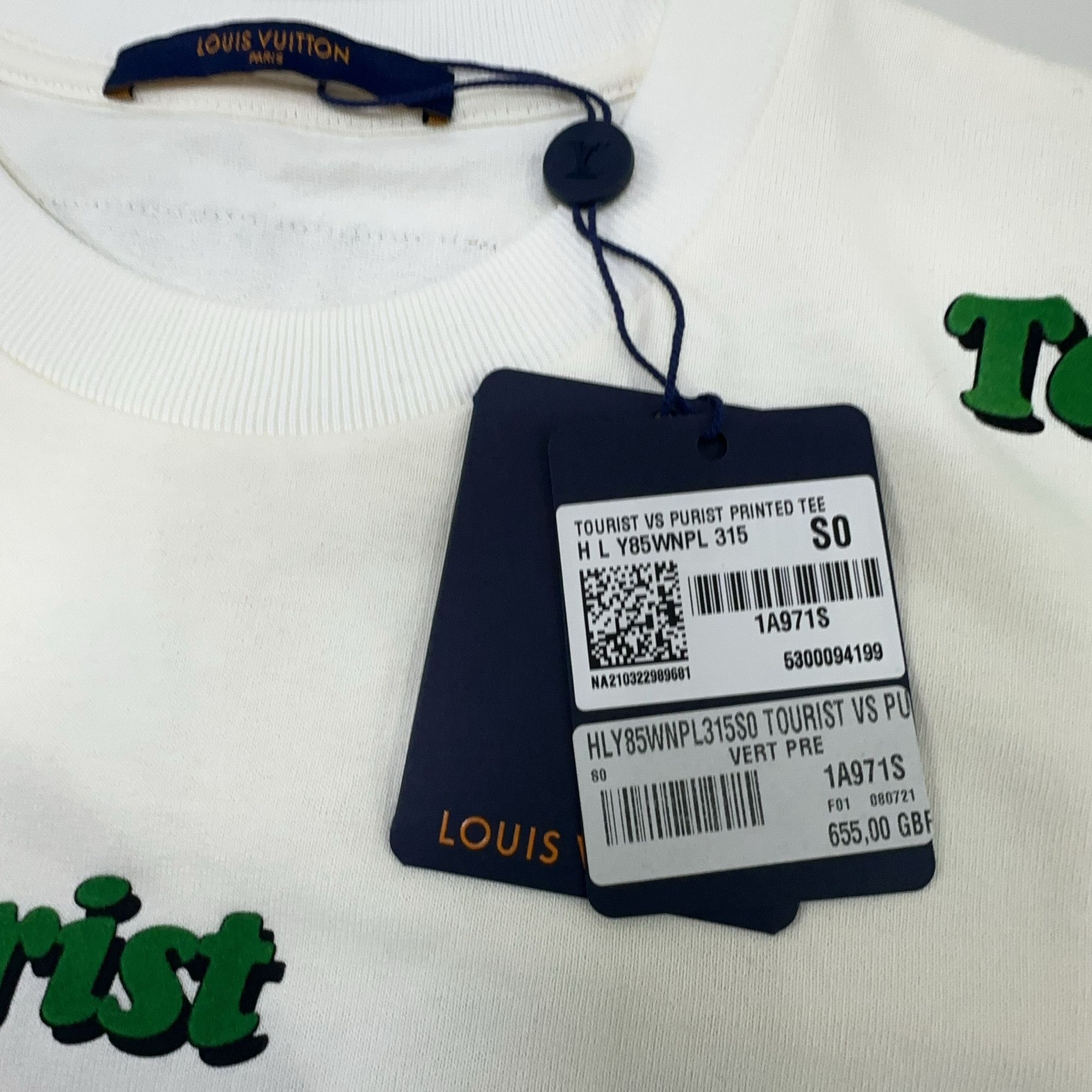 Louis Vuitton Louis Vuitton Tourist vs. Purist T-Shirt S Size US S / EU 44-46 / 1 - 4 Thumbnail