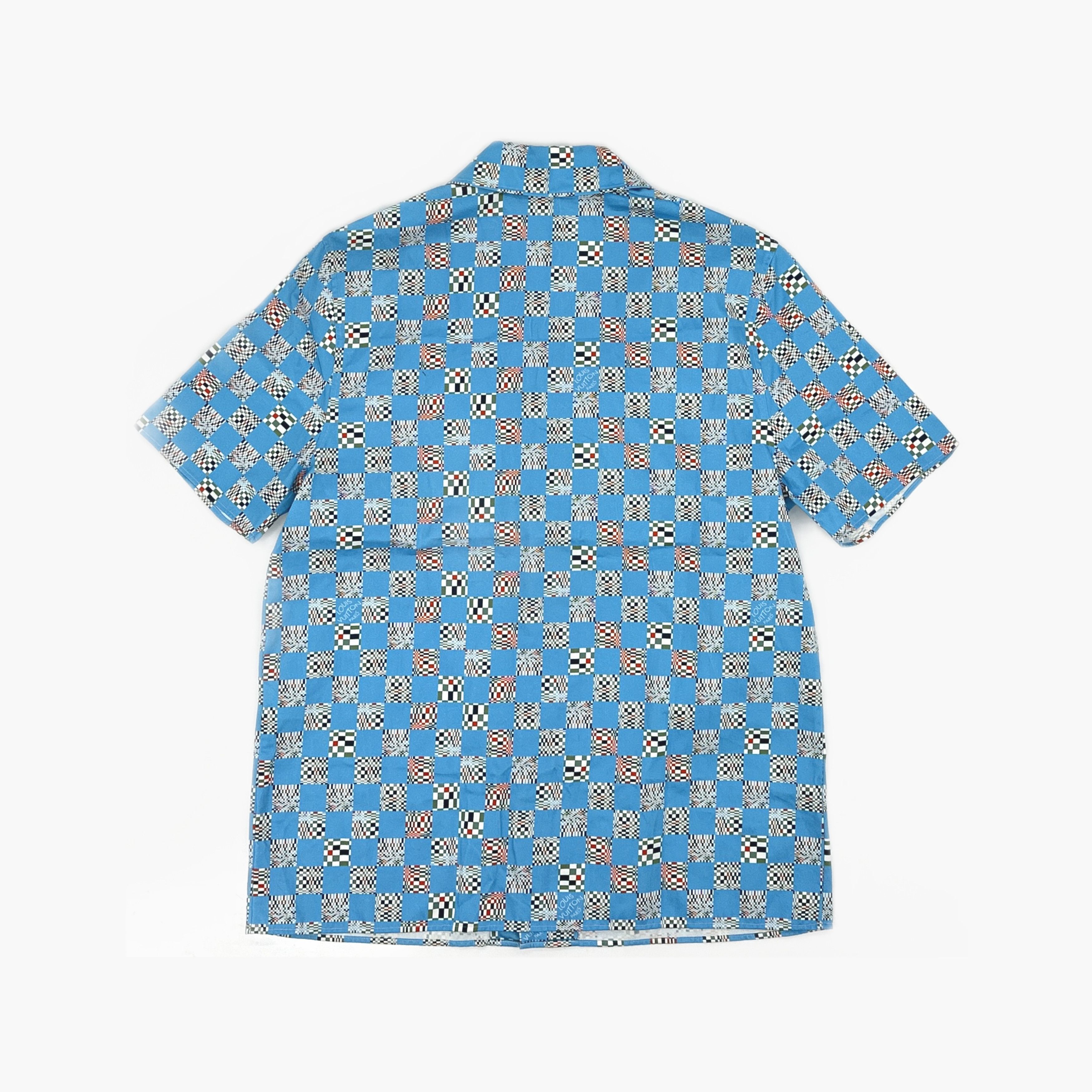 Louis Vuitton Louis Vuitton Damier Hawaiian Short Sleeve Shirt XS Size US XS / EU 42 / 0 - 2 Thumbnail