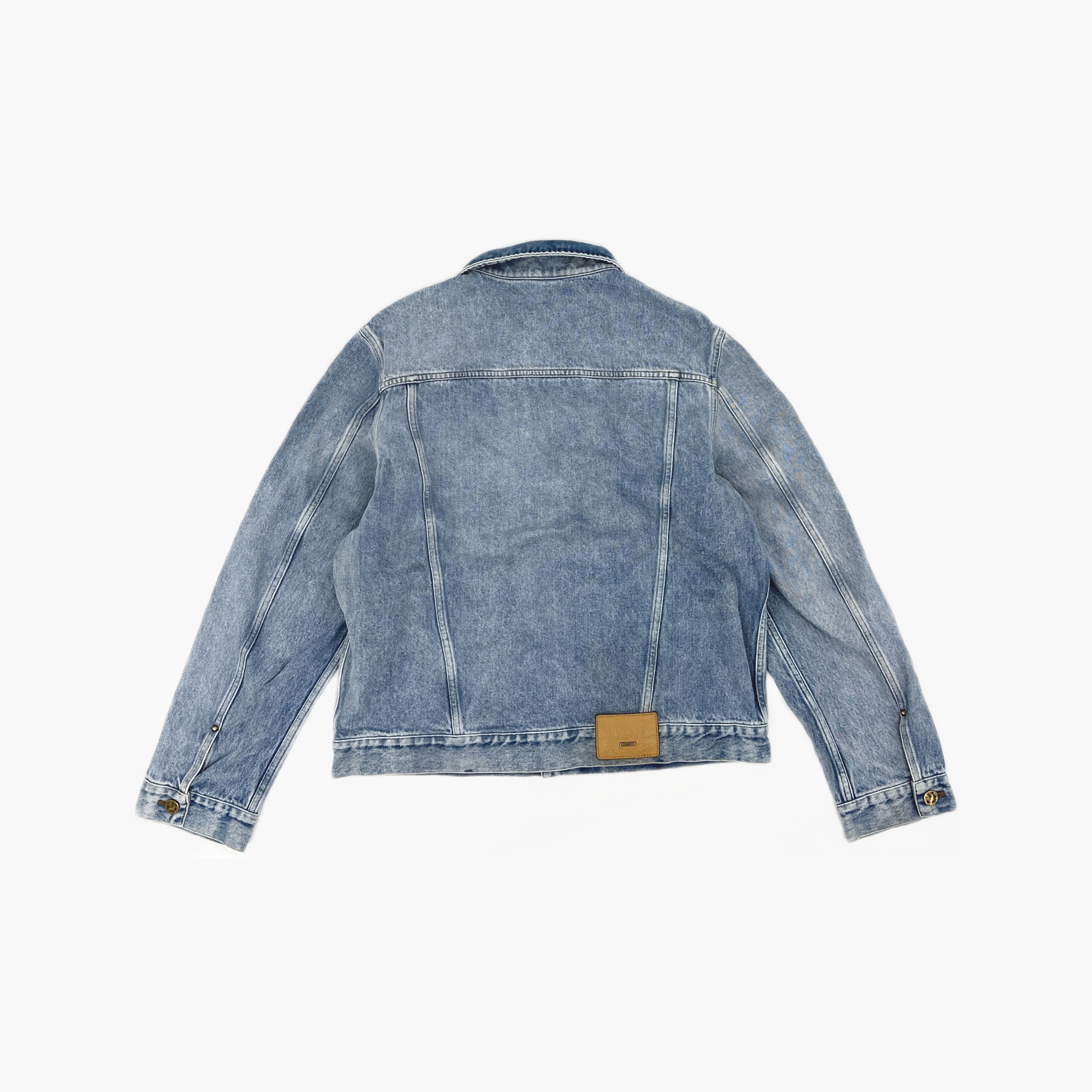 Louis Vuitton Louis Vuitton Blue Wash Denim Jacket Size 48 Size US M / EU 48-50 / 2 - 2 Thumbnail
