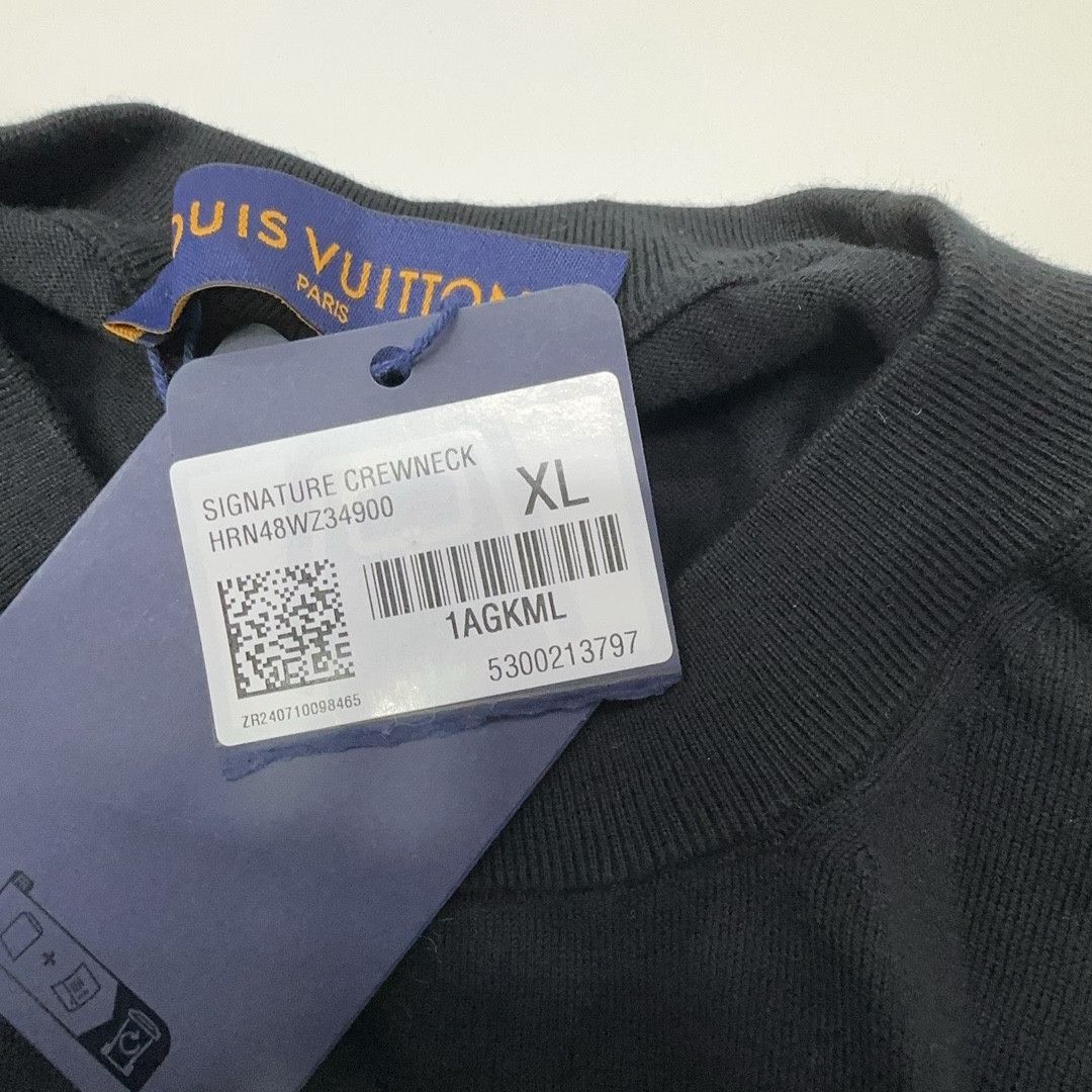 Louis Vuitton Louis Vuitton Signature Crewneck Sweater Size XL Size US XL / EU 56 / 4 - 3 Thumbnail