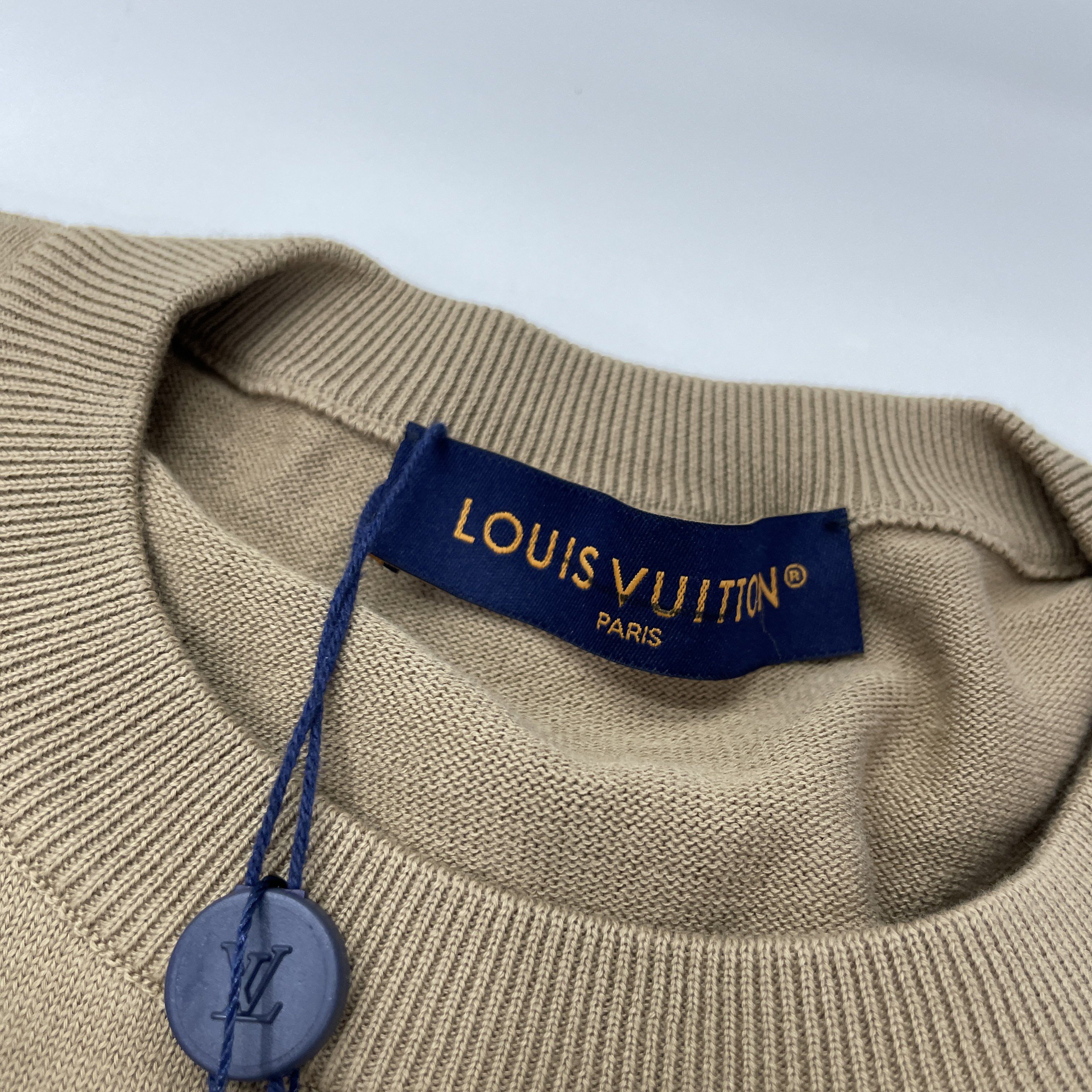 Louis Vuitton Louis Vuitton Monogram Sleeve Knit T-Shirt XL Size US XL / EU 56 / 4 - 3 Thumbnail