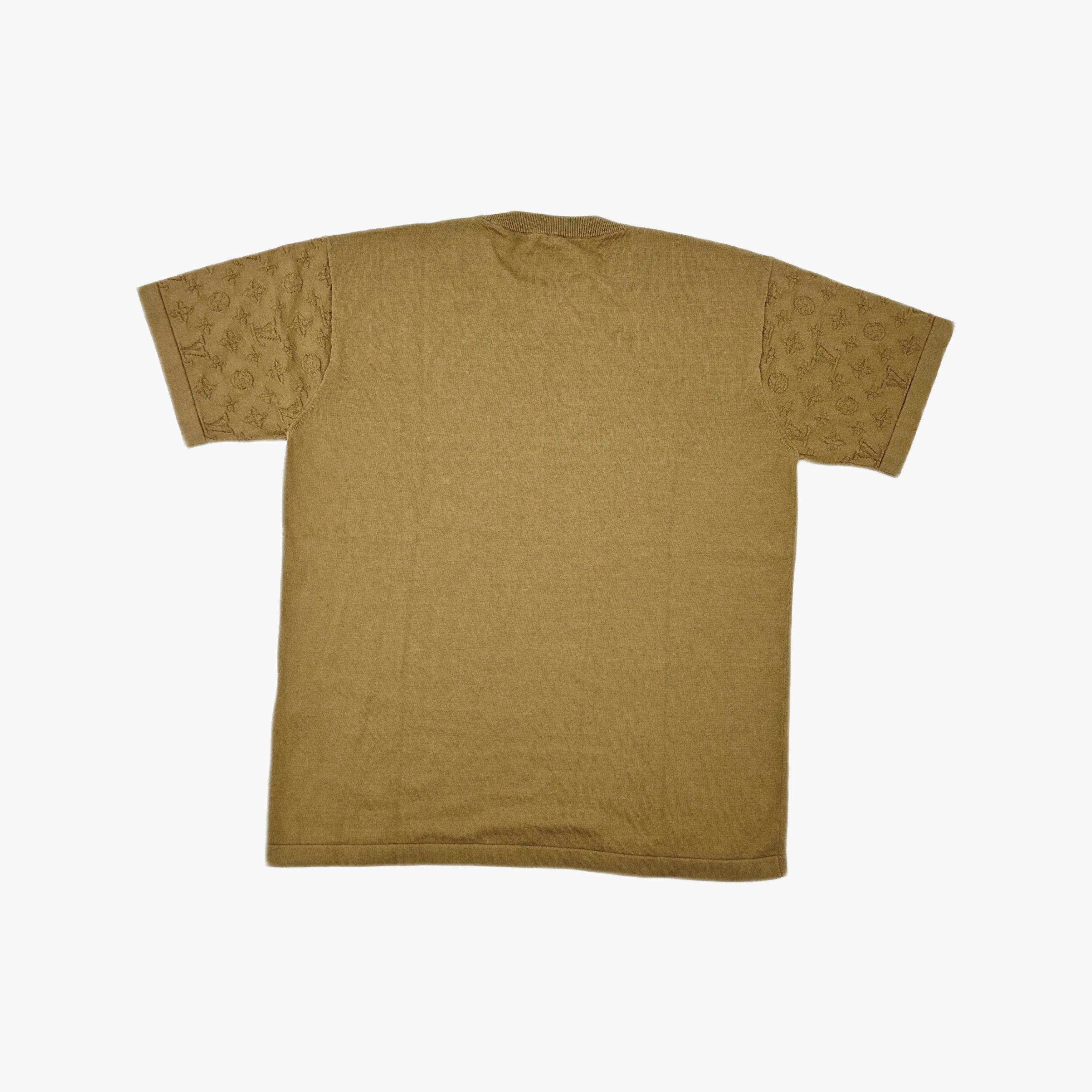 Louis Vuitton Louis Vuitton Monogram Sleeve Knit T-Shirt XL Size US XL / EU 56 / 4 - 2 Thumbnail