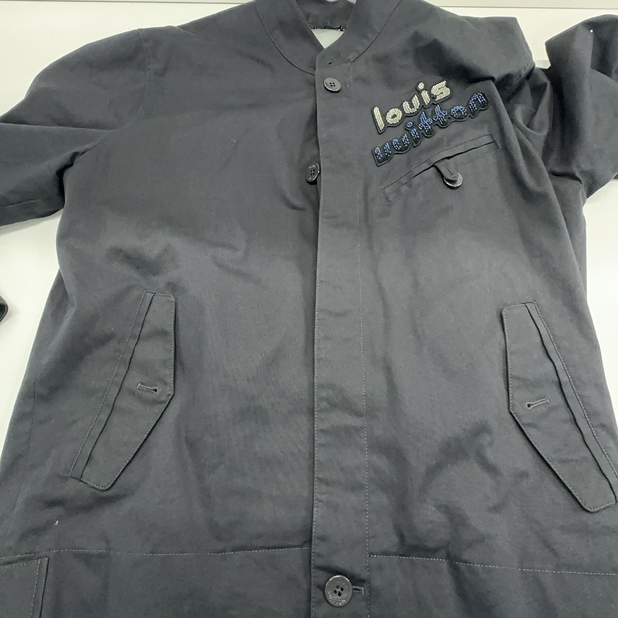 Louis Vuitton Louis Vuitton Beaded Logo Jacket 48 Size US M / EU 48-50 / 2 - 7 Thumbnail