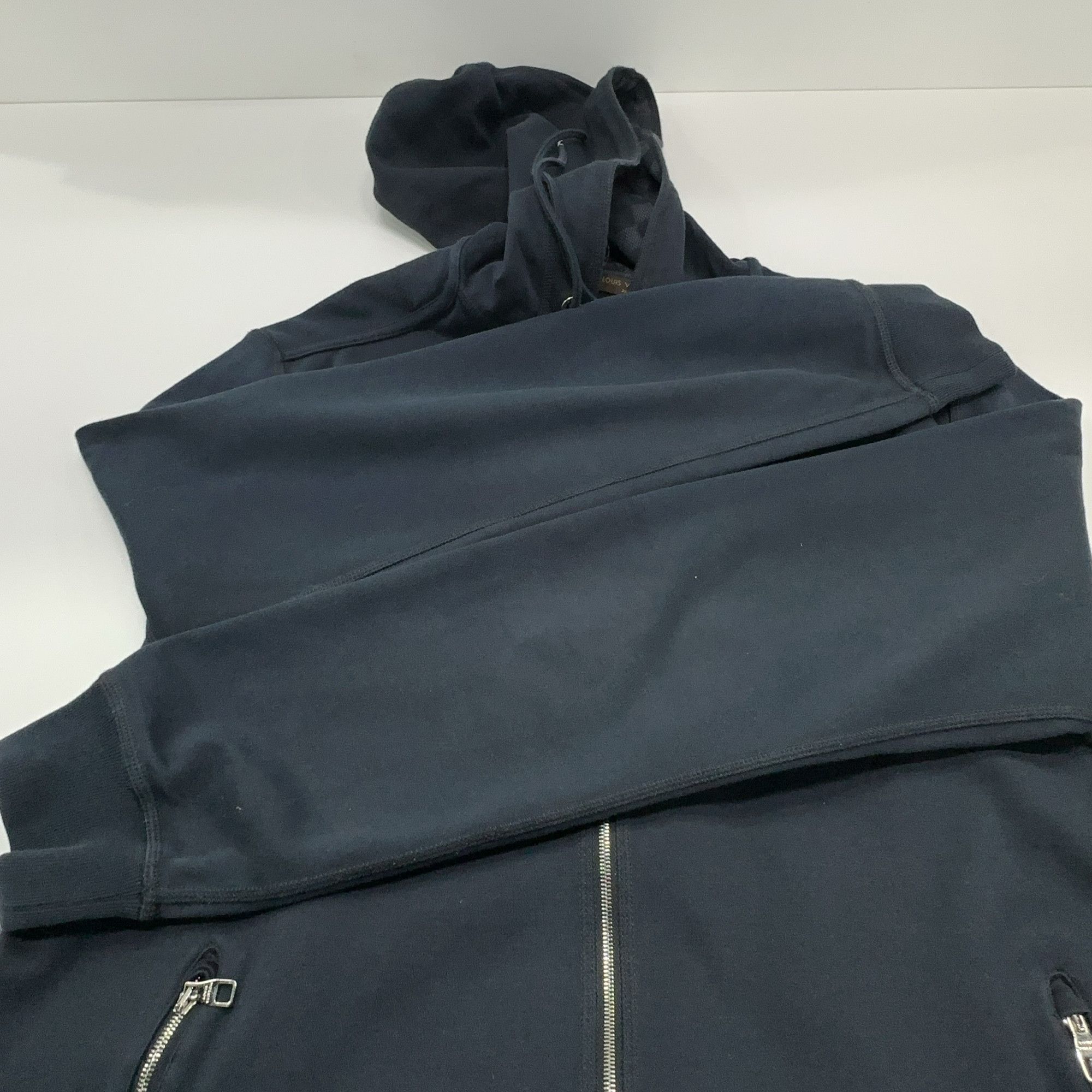 Louis Vuitton Louis Vuitton Damier Embossed Zip Hoodie Size S Size US S / EU 44-46 / 1 - 17 Thumbnail