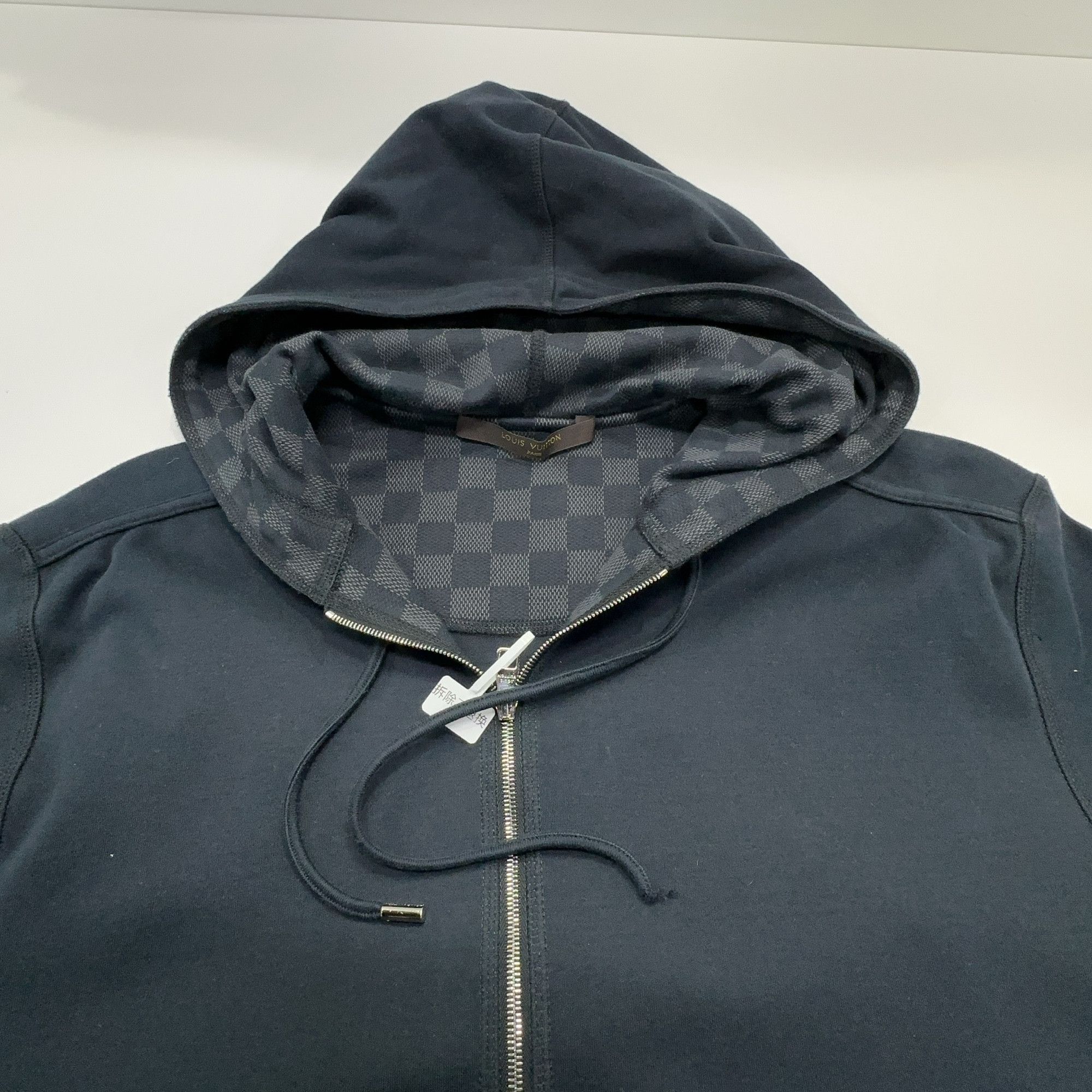 Louis Vuitton Louis Vuitton Damier Embossed Zip Hoodie Size S Size US S / EU 44-46 / 1 - 12 Thumbnail