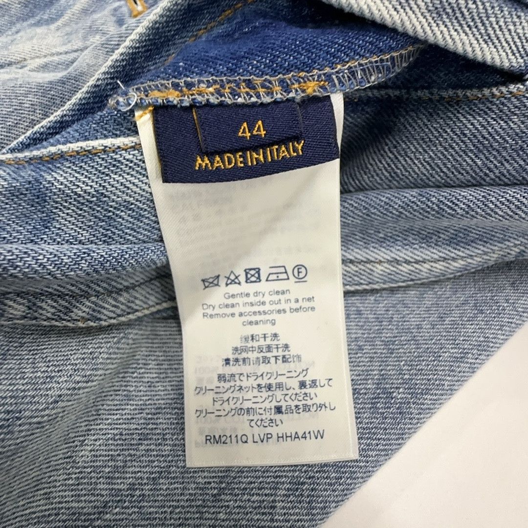 Louis Vuitton Louis Vuitton Washed Blue Denim Jacket 44 Size US S / EU 44-46 / 1 - 3 Thumbnail