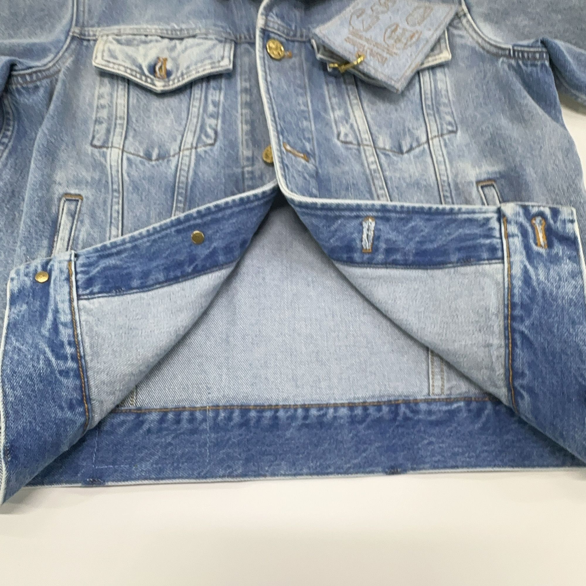 Louis Vuitton Louis Vuitton Washed Blue Denim Jacket 44 Size US S / EU 44-46 / 1 - 6 Thumbnail