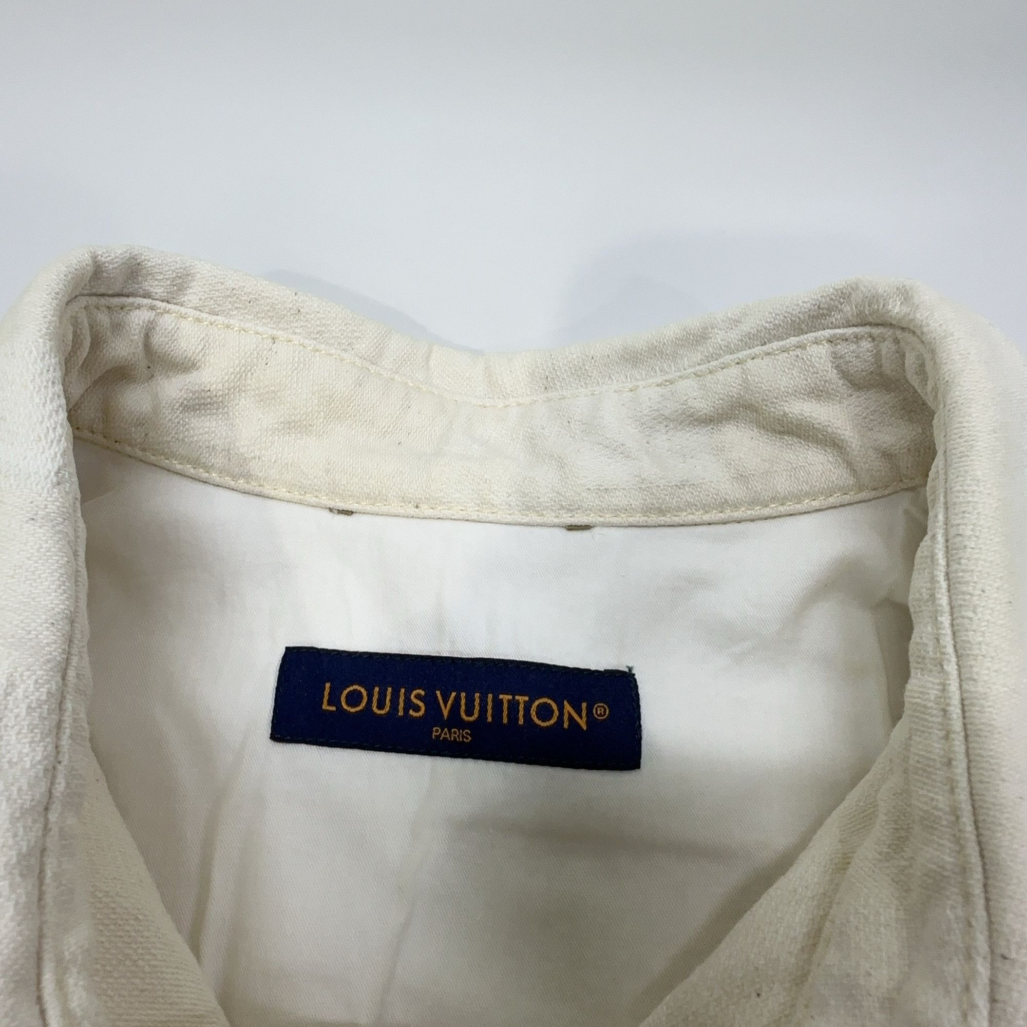 Louis Vuitton Louis Vuitton Damier Check Short Sleeve Shirt XXL Size US XXL / EU 58 / 5 - 4 Thumbnail