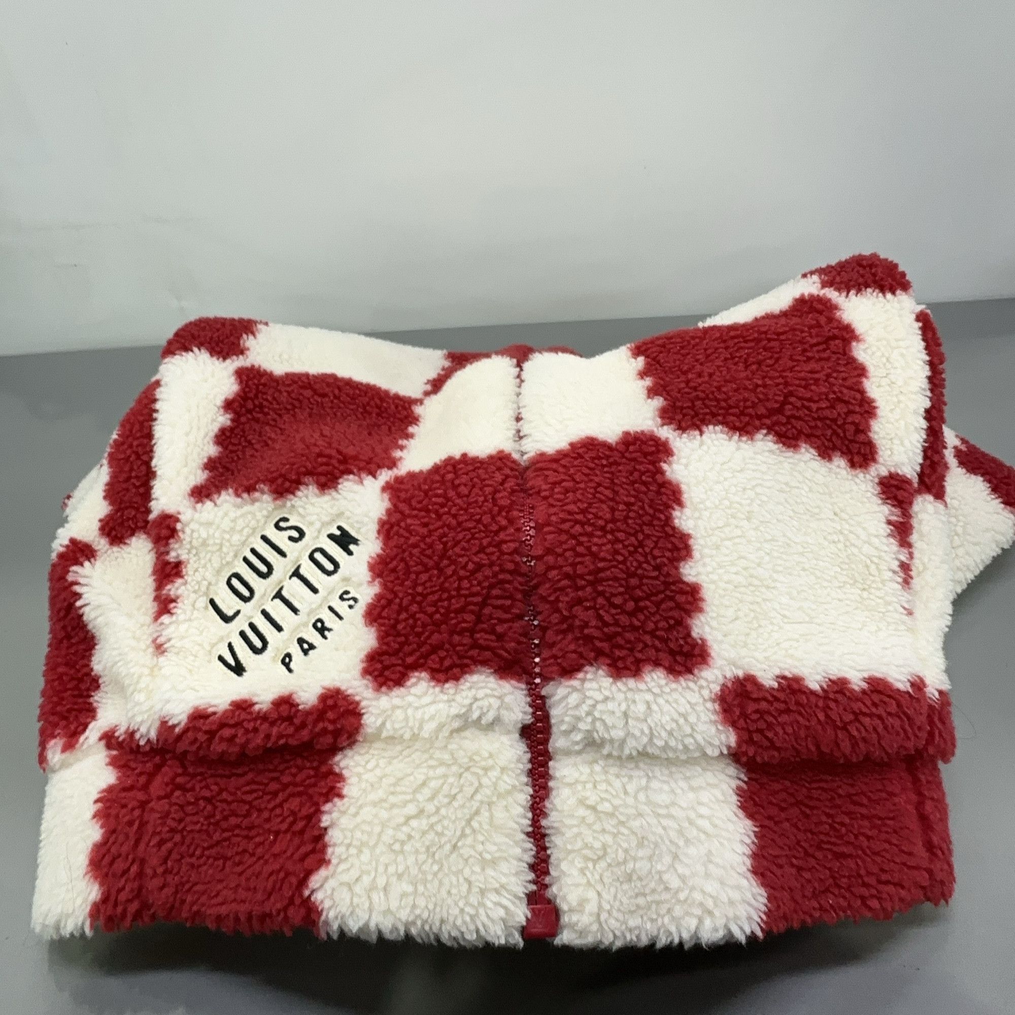 Louis Vuitton Louis Vuitton x Nigo Damier Fleece Zip Jacket S Size US S / EU 44-46 / 1 - 11 Thumbnail
