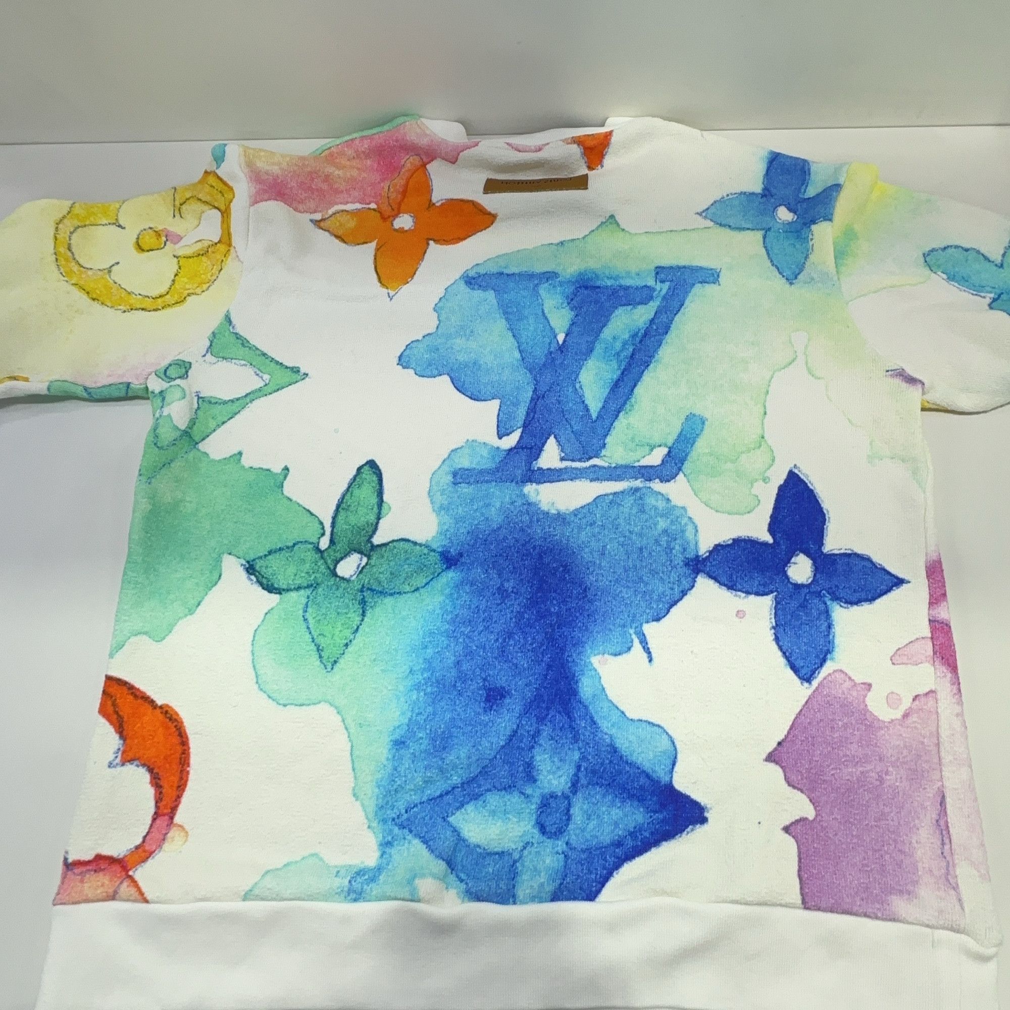 Louis Vuitton Louis Vuitton Watercolor Monogram Sweatshirt L Size US L / EU 52-54 / 3 - 10 Thumbnail