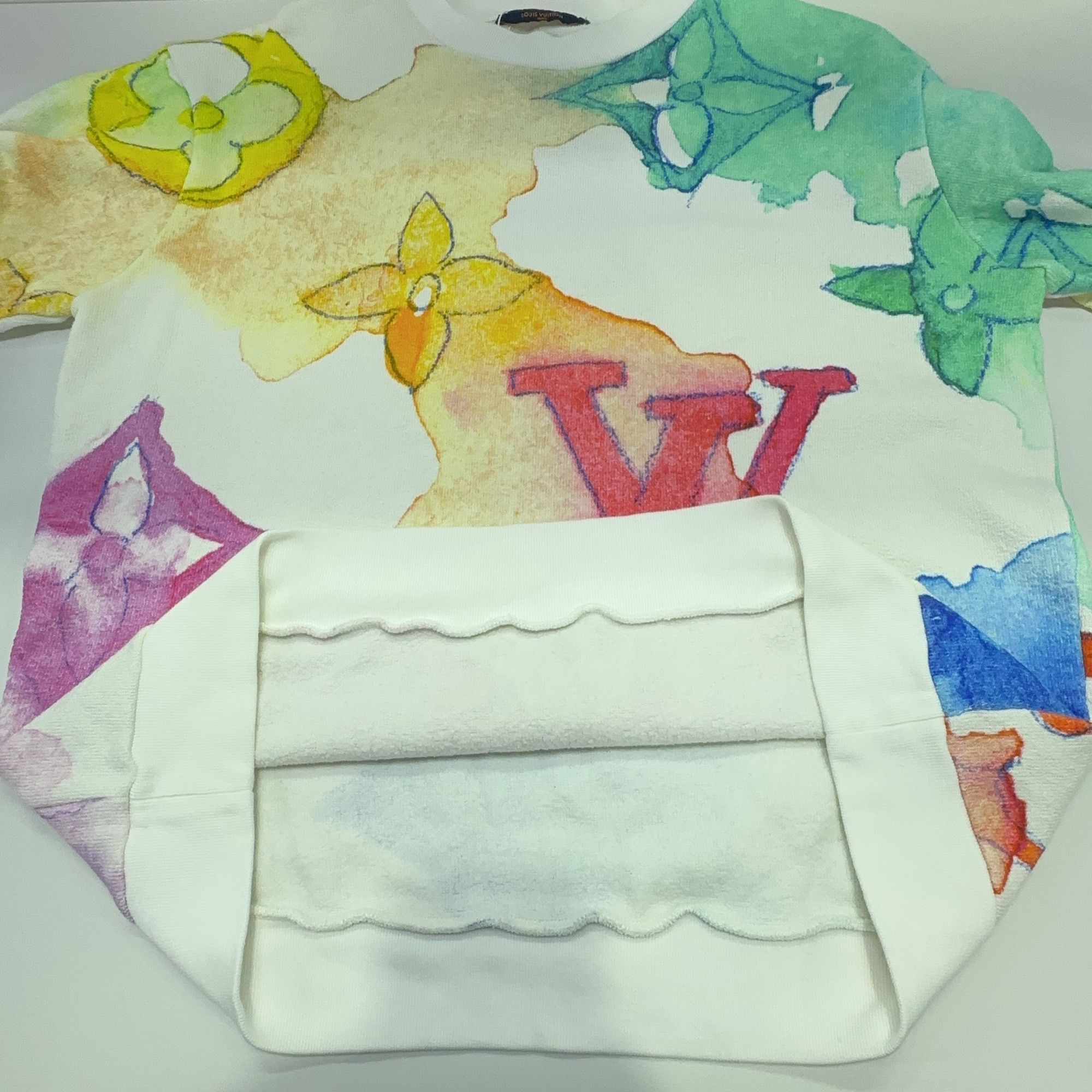 Louis Vuitton Louis Vuitton Watercolor Monogram Sweatshirt L Size US L / EU 52-54 / 3 - 7 Thumbnail