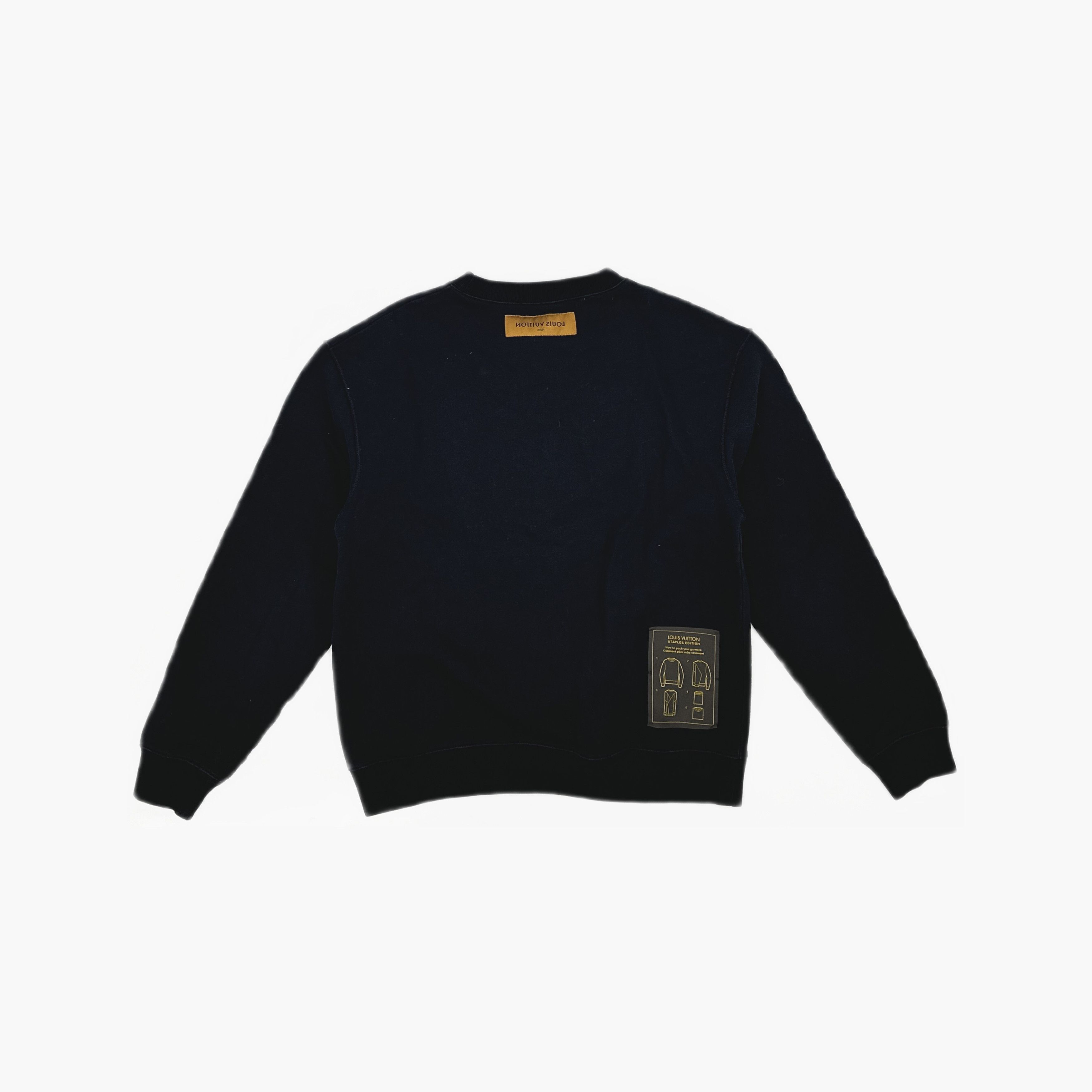 Louis Vuitton Louis Vuitton Staples Edition Sweatshirt M Size US M / EU 48-50 / 2 - 2 Thumbnail