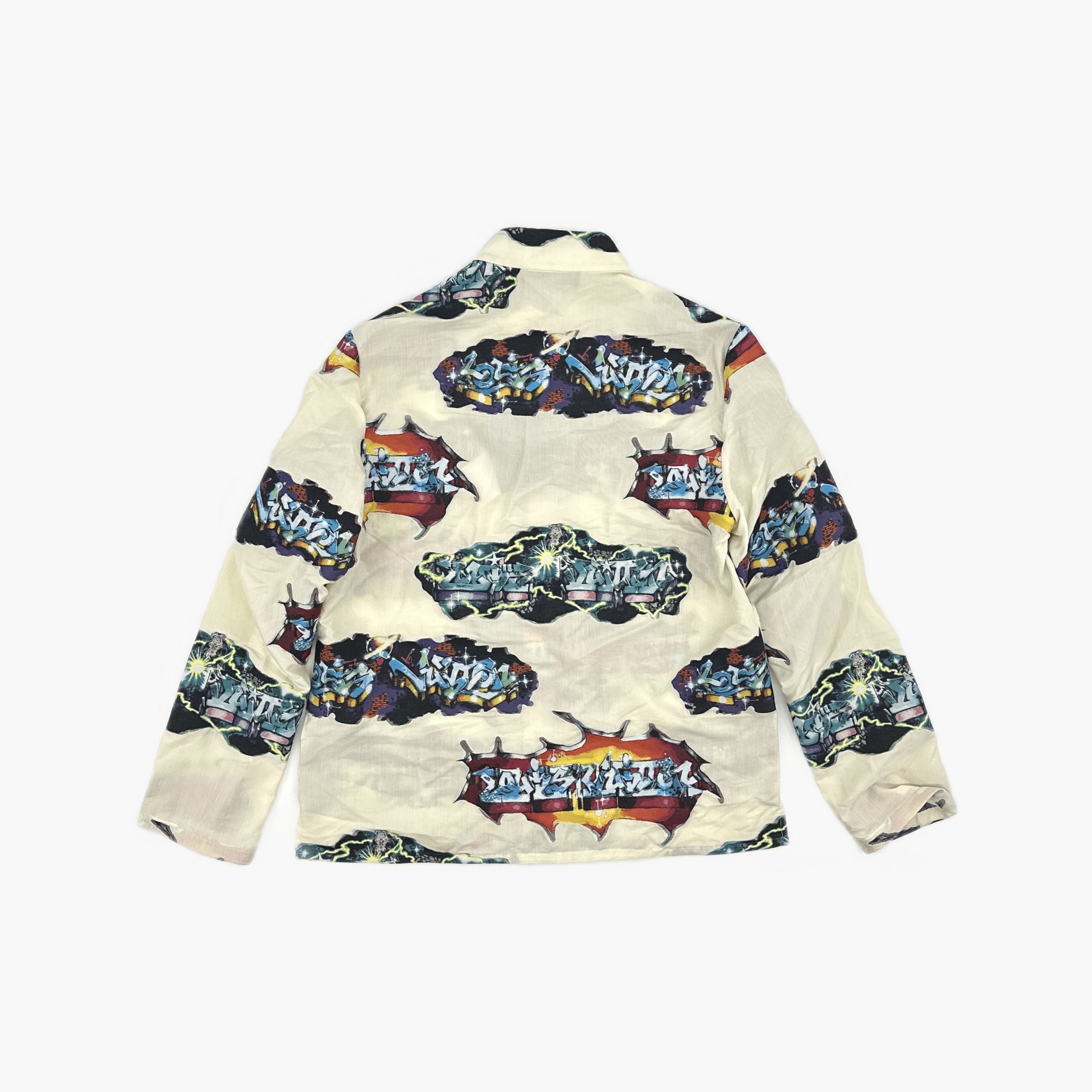 Louis Vuitton Louis Vuitton Graffiti Print Pajama Shirt XS Size US XS / EU 42 / 0 - 2 Thumbnail