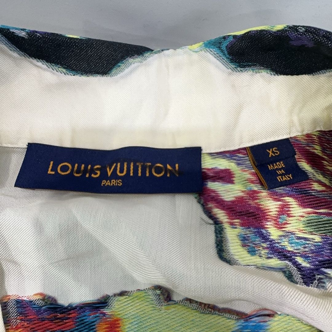 Louis Vuitton Louis Vuitton Graffiti Print Pajama Shirt XS Size US XS / EU 42 / 0 - 3 Thumbnail