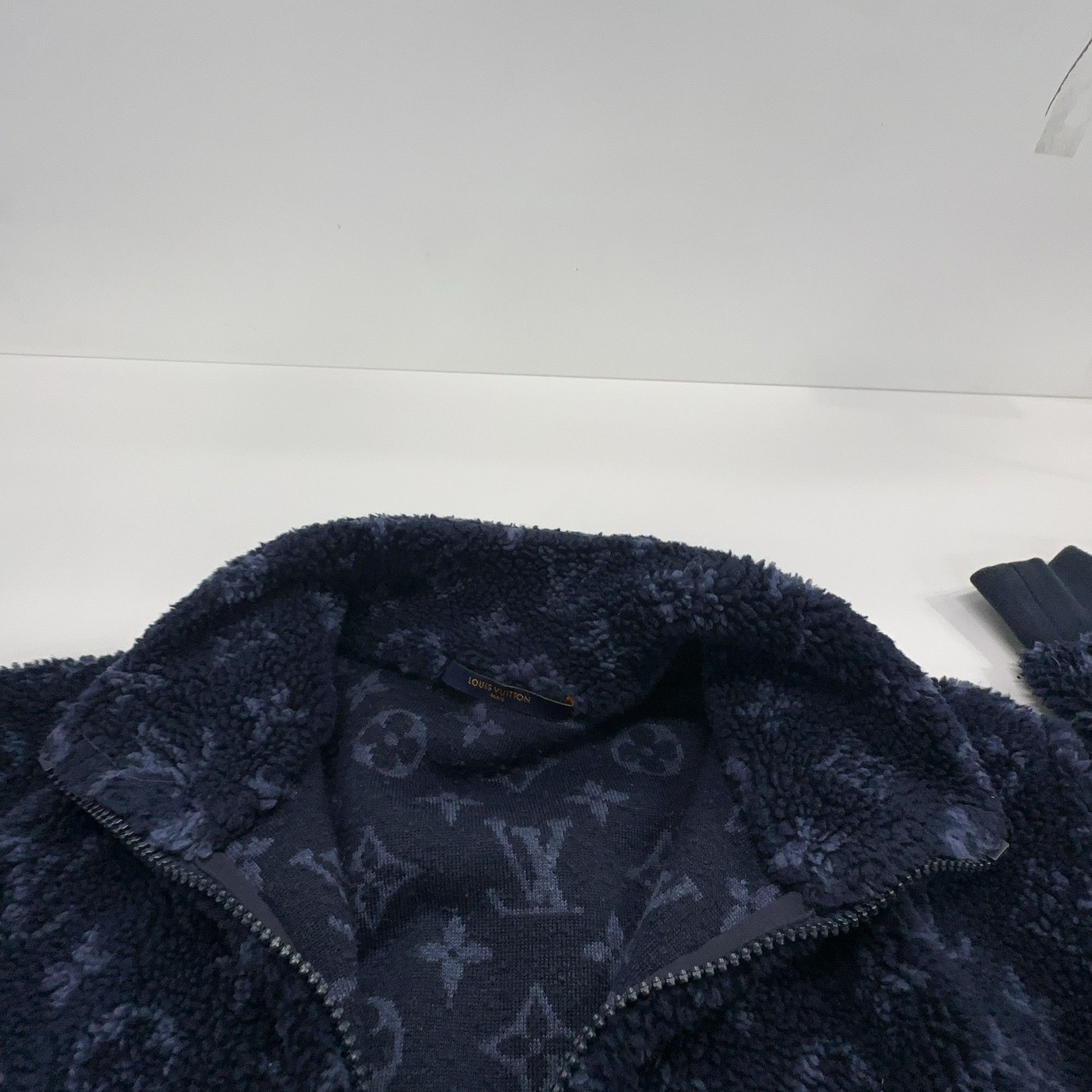Louis Vuitton Louis Vuitton Monogram Jacquard Fleece Jacket Size M Size US M / EU 48-50 / 2 - 5 Thumbnail