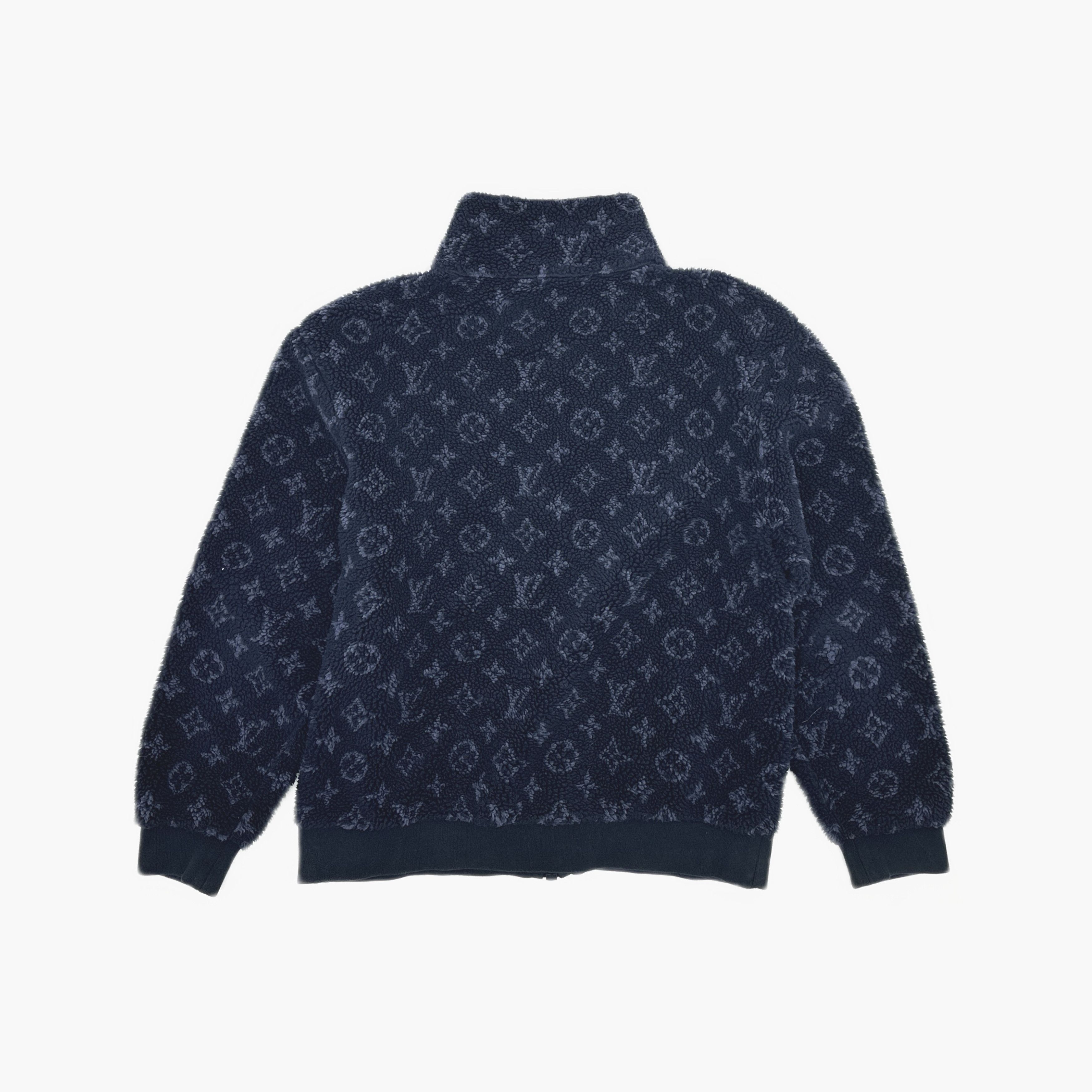 Louis Vuitton Louis Vuitton Monogram Jacquard Fleece Jacket Size M Size US M / EU 48-50 / 2 - 2 Thumbnail