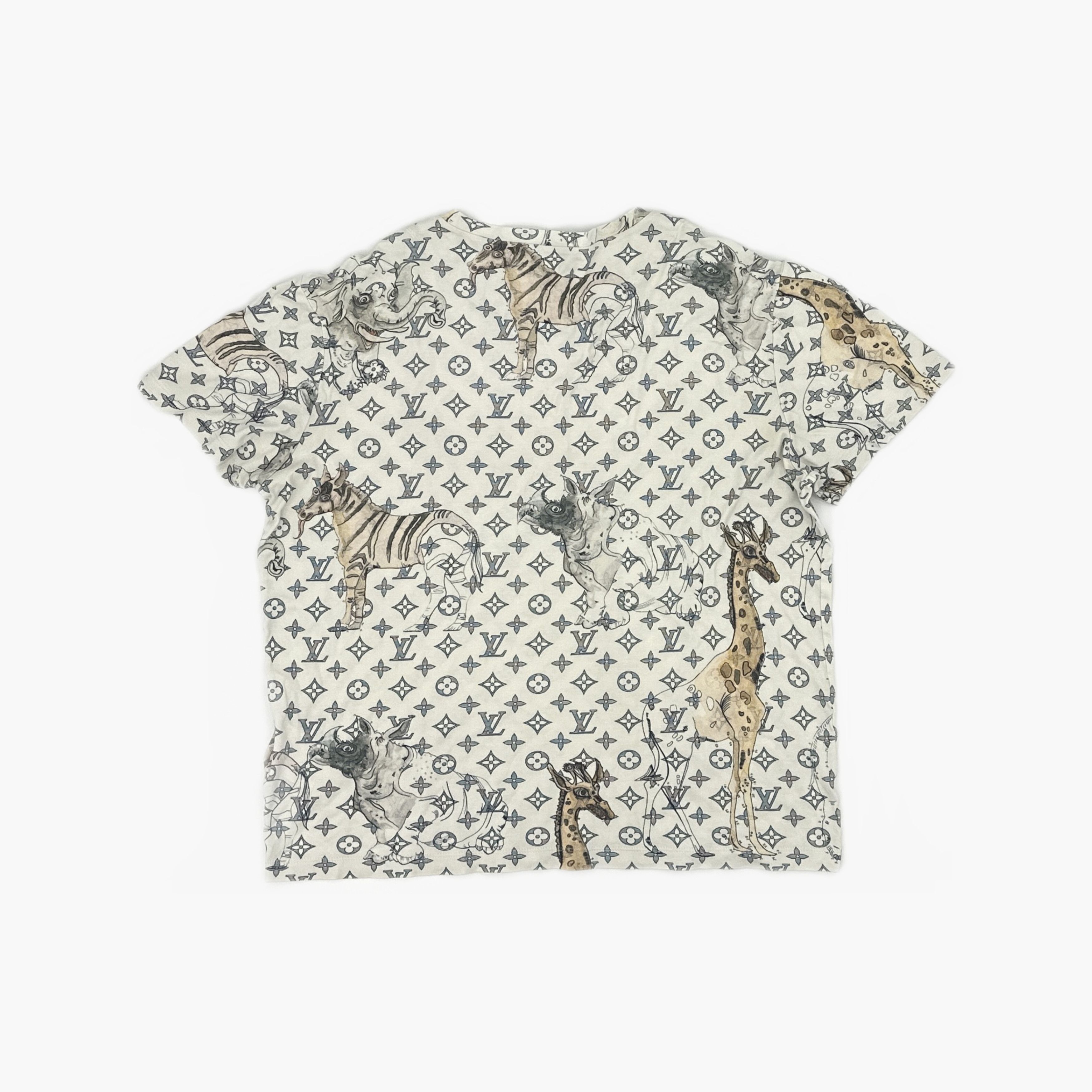 Louis Vuitton Louis Vuitton Animal Monogram T-Shirt Size S Size US S / EU 44-46 / 1 - 2 Thumbnail