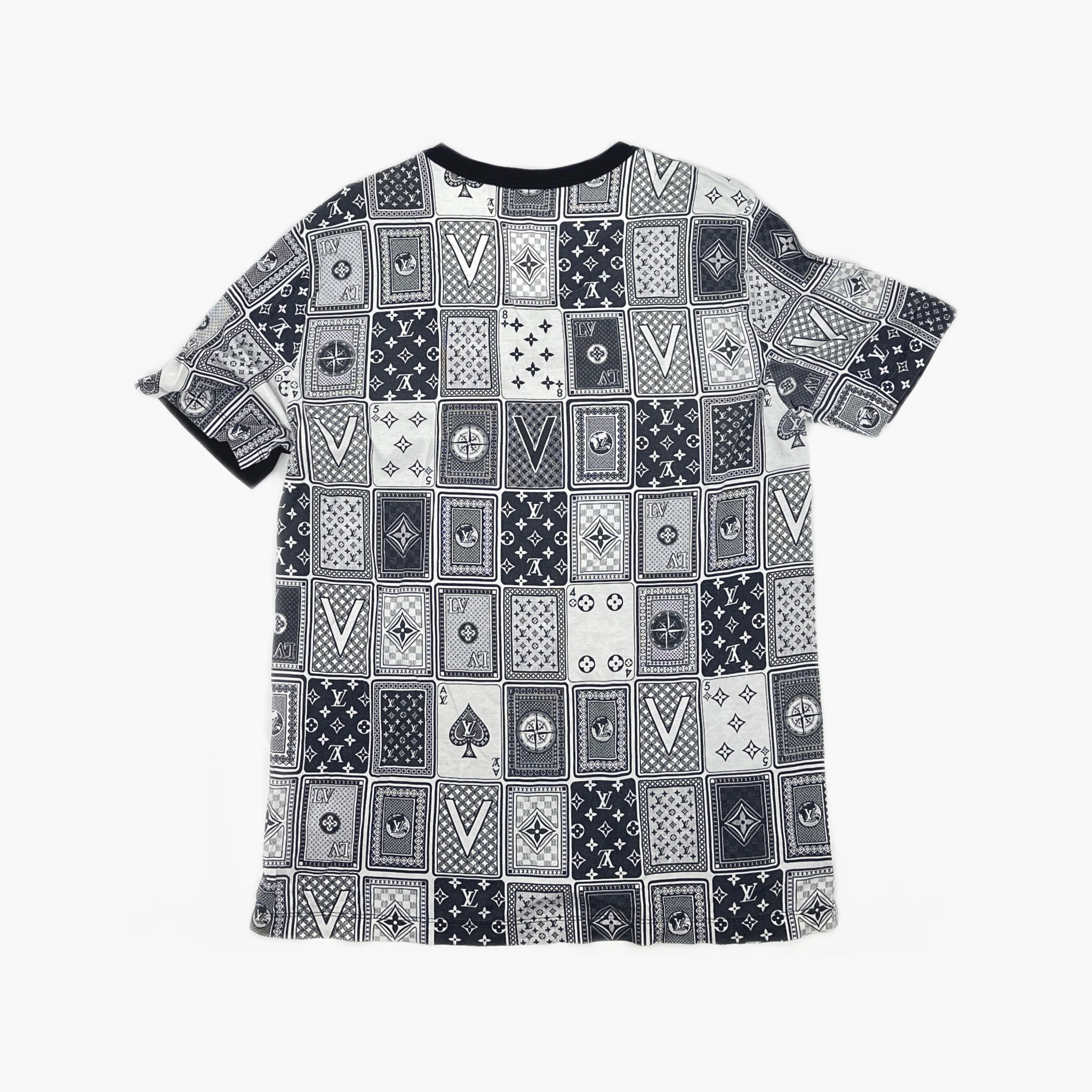 Louis Vuitton Louis Vuitton Playing Card Motif T-Shirt L Size US L / EU 52-54 / 3 - 2 Thumbnail