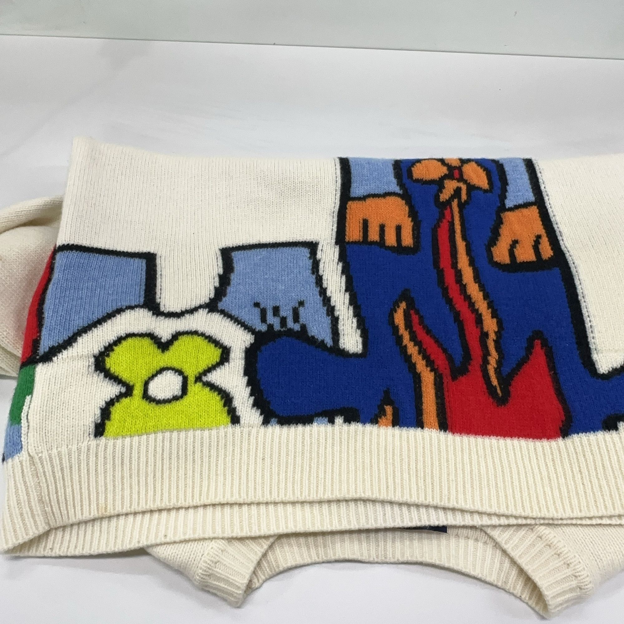 Louis Vuitton Louis Vuitton SS23 Cartoon Jacquard Sweater XXL Size US XXL / EU 58 / 5 - 11 Thumbnail