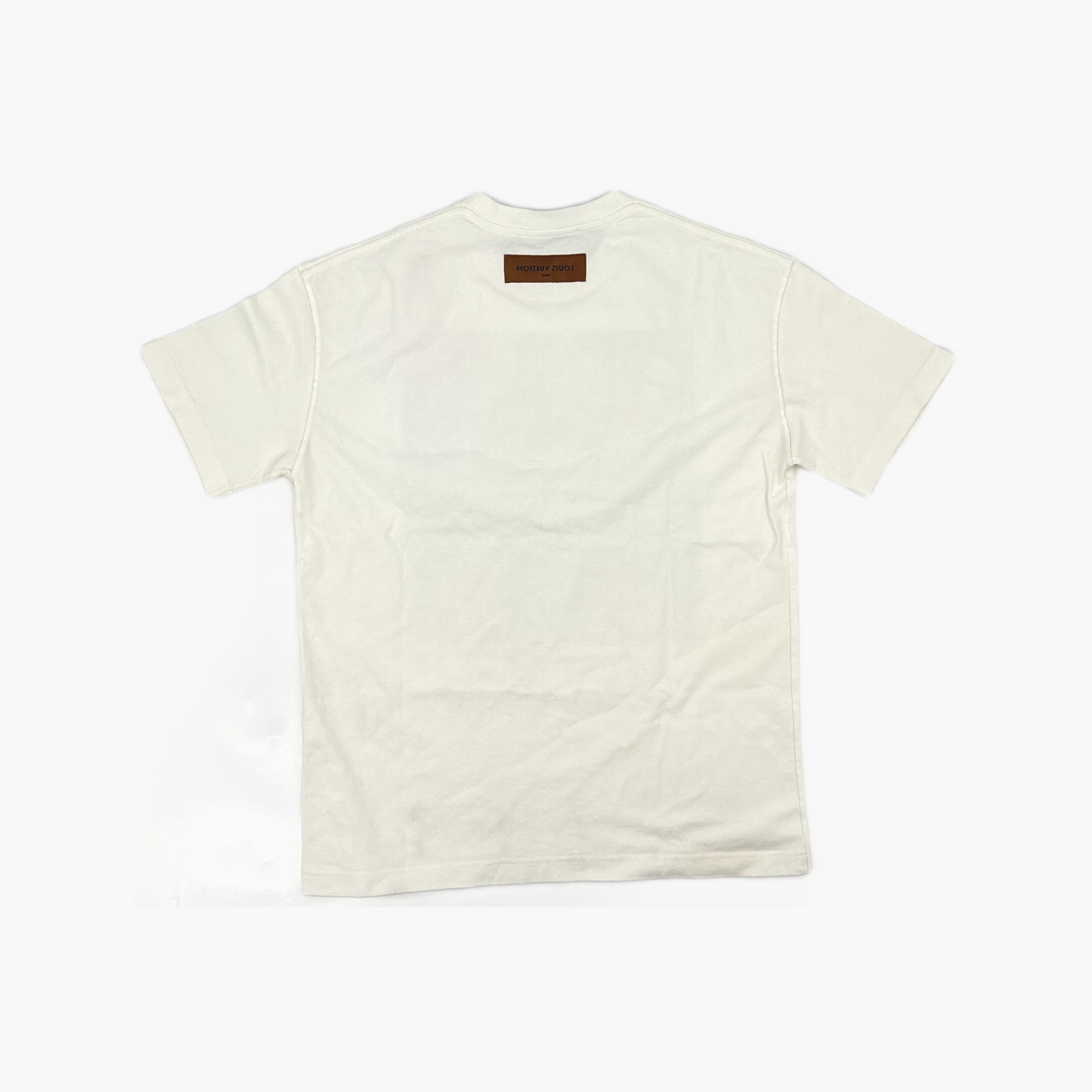 Louis Vuitton Louis Vuitton Floral Script Logo Graphic T-Shirt S Size US S / EU 44-46 / 1 - 2 Thumbnail