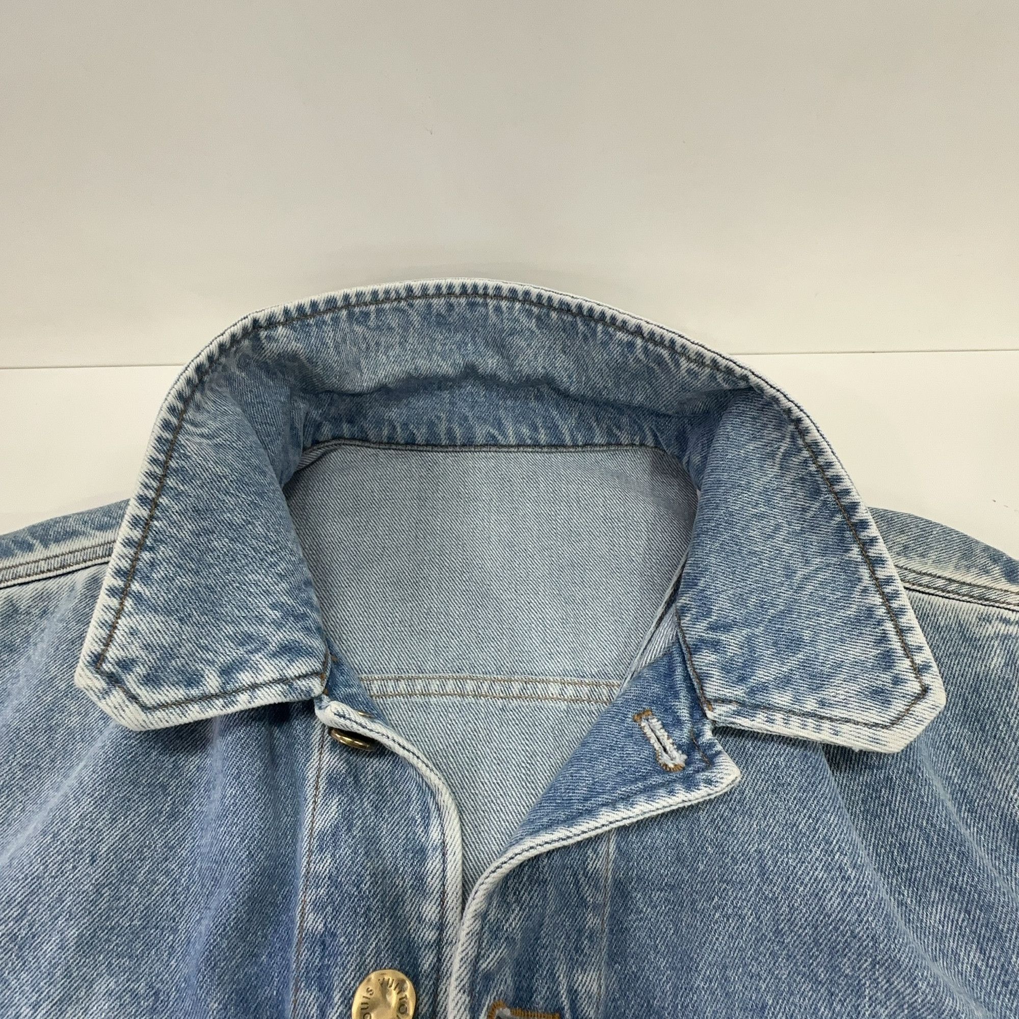 Louis Vuitton Louis Vuitton Layered Washed Denim Jacket Size 50 Size US M / EU 48-50 / 2 - 5 Thumbnail