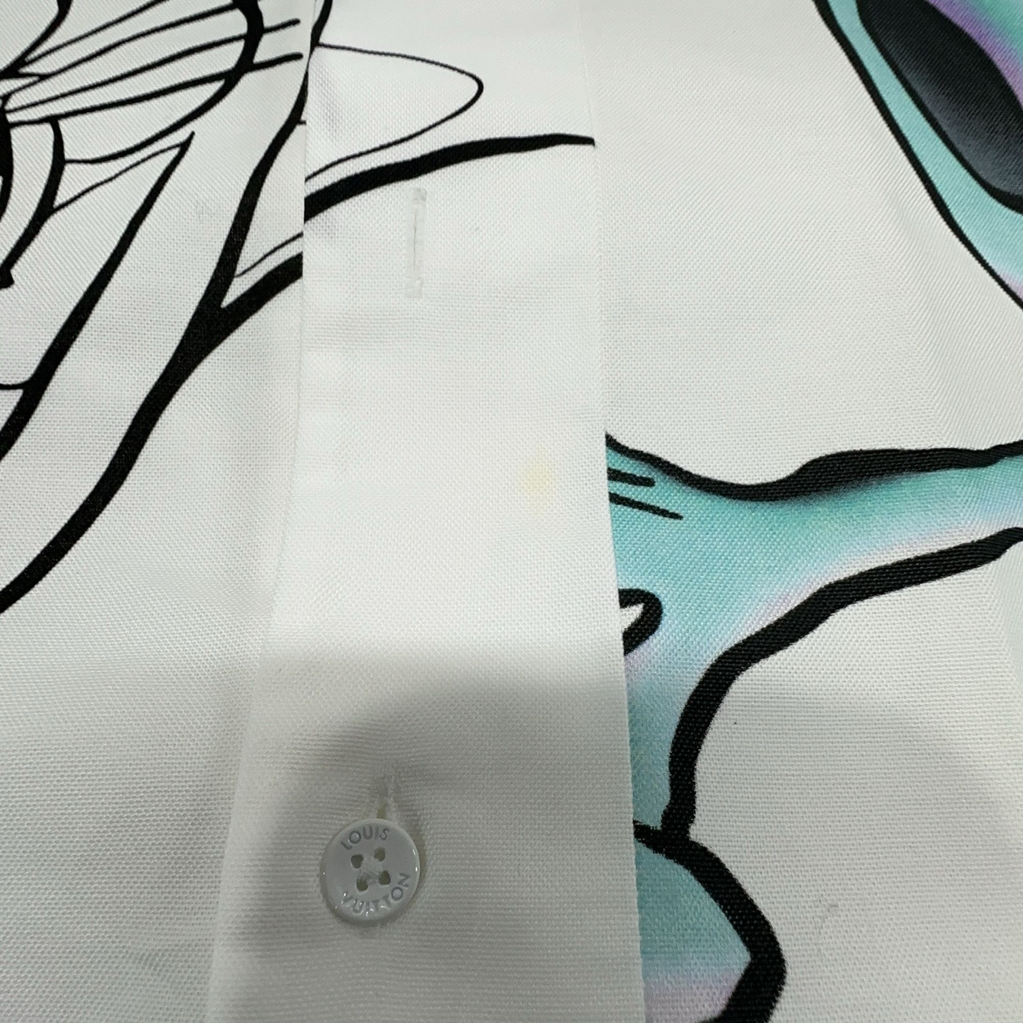 Louis Vuitton Louis Vuitton FW22 Cartoon Print Shirt US M Size US M / EU 48-50 / 2 - 9 Thumbnail