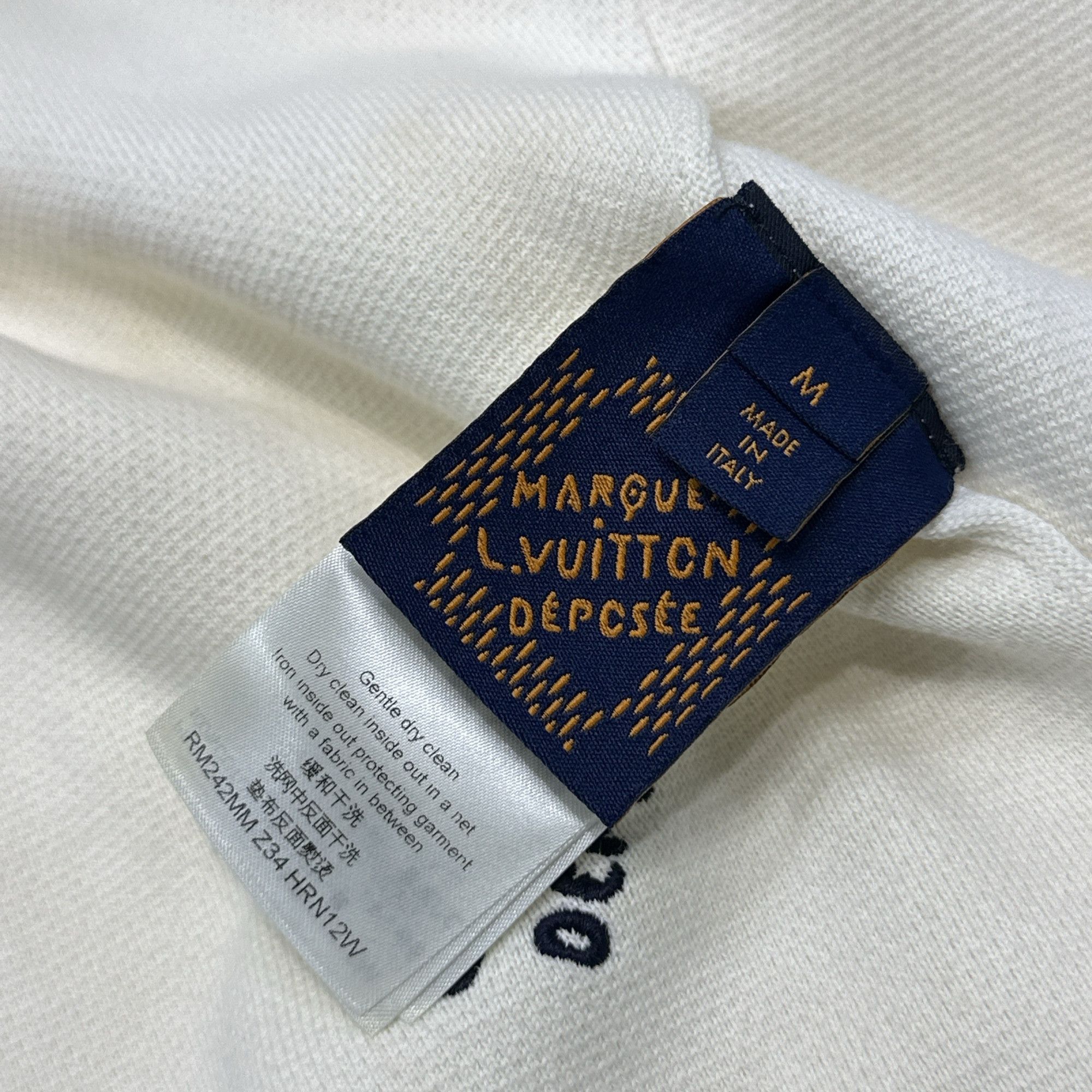 Louis Vuitton Louis Vuitton Striped Zip-Up Knit Jacket Size M Size US M / EU 48-50 / 2 - 5 Thumbnail