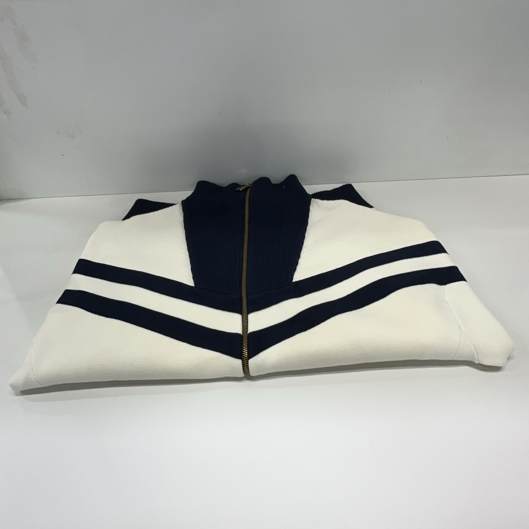 Louis Vuitton Louis Vuitton Striped Zip-Up Knit Jacket Size M Size US M / EU 48-50 / 2 - 8 Thumbnail