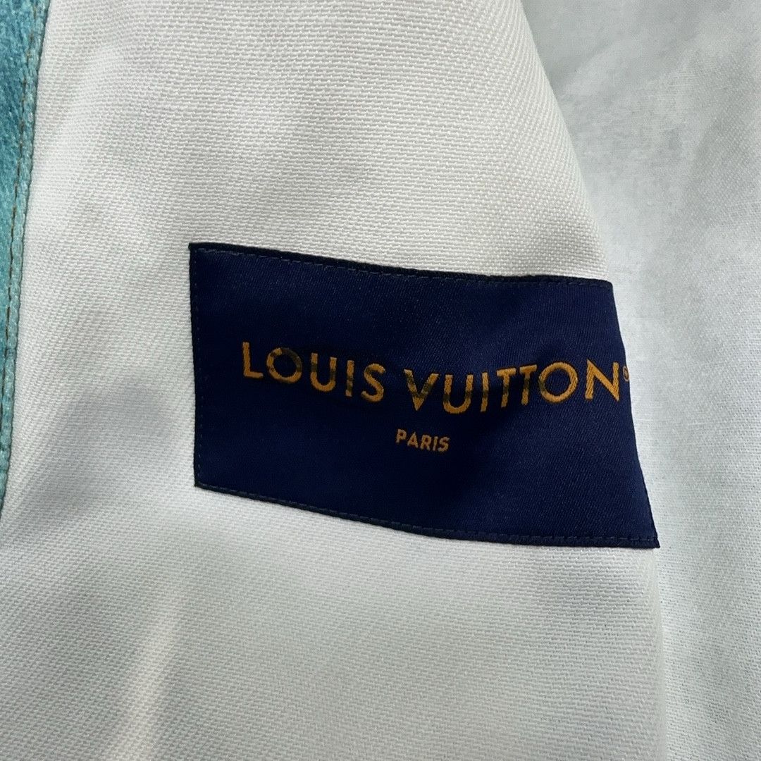Louis Vuitton Louis Vuitton SS23 Spray Print Denim Jacket 44 Size US S / EU 44-46 / 1 - 4 Thumbnail