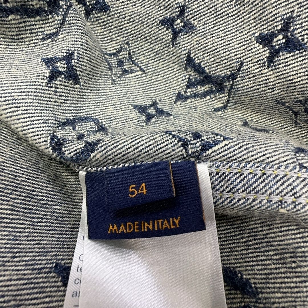 Louis Vuitton Louis Vuitton x Nigo Monogram Denim Jacket 54 Size US L / EU 52-54 / 3 - 3 Thumbnail