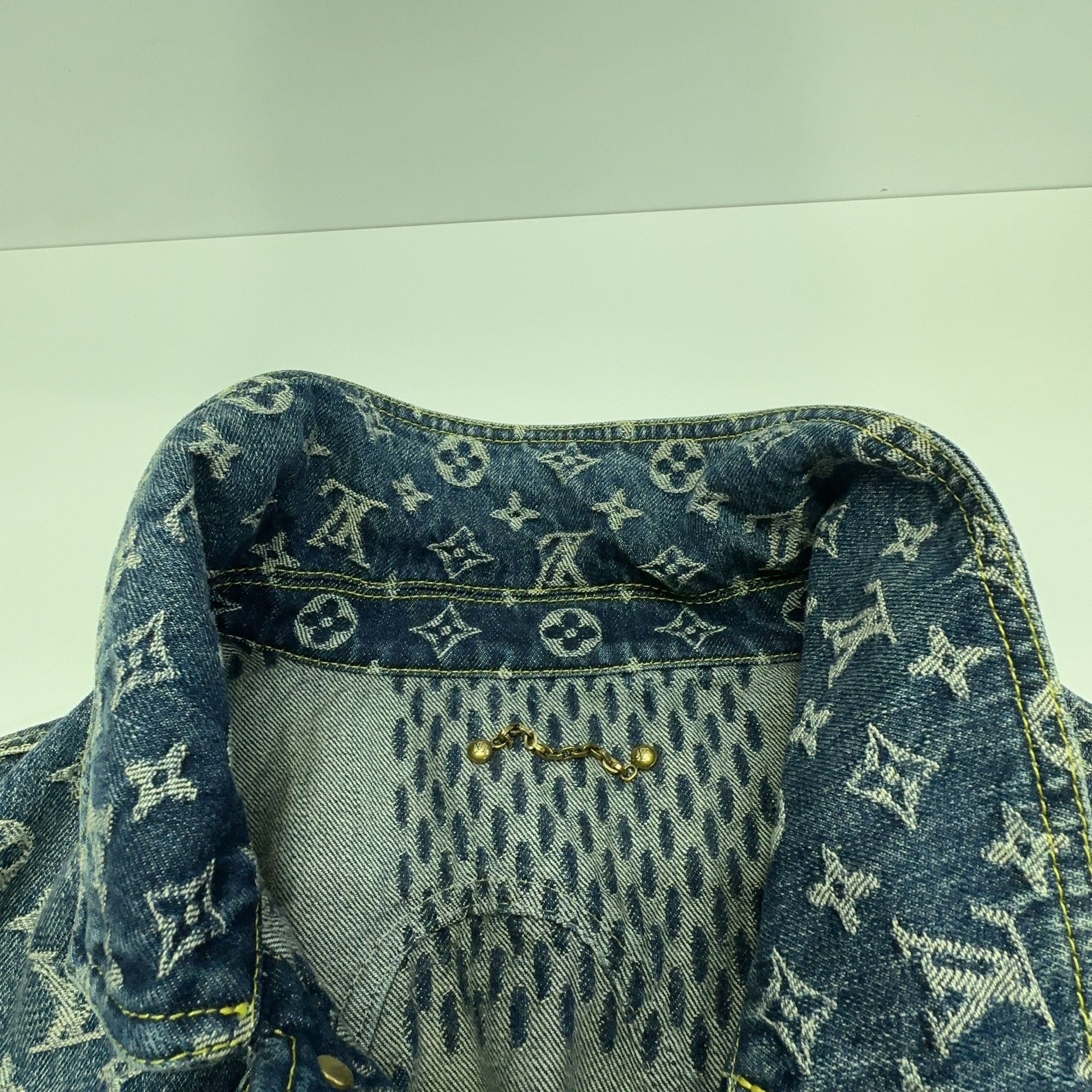 Louis Vuitton Louis Vuitton x Nigo Monogram Denim Jacket 54 Size US L / EU 52-54 / 3 - 5 Thumbnail